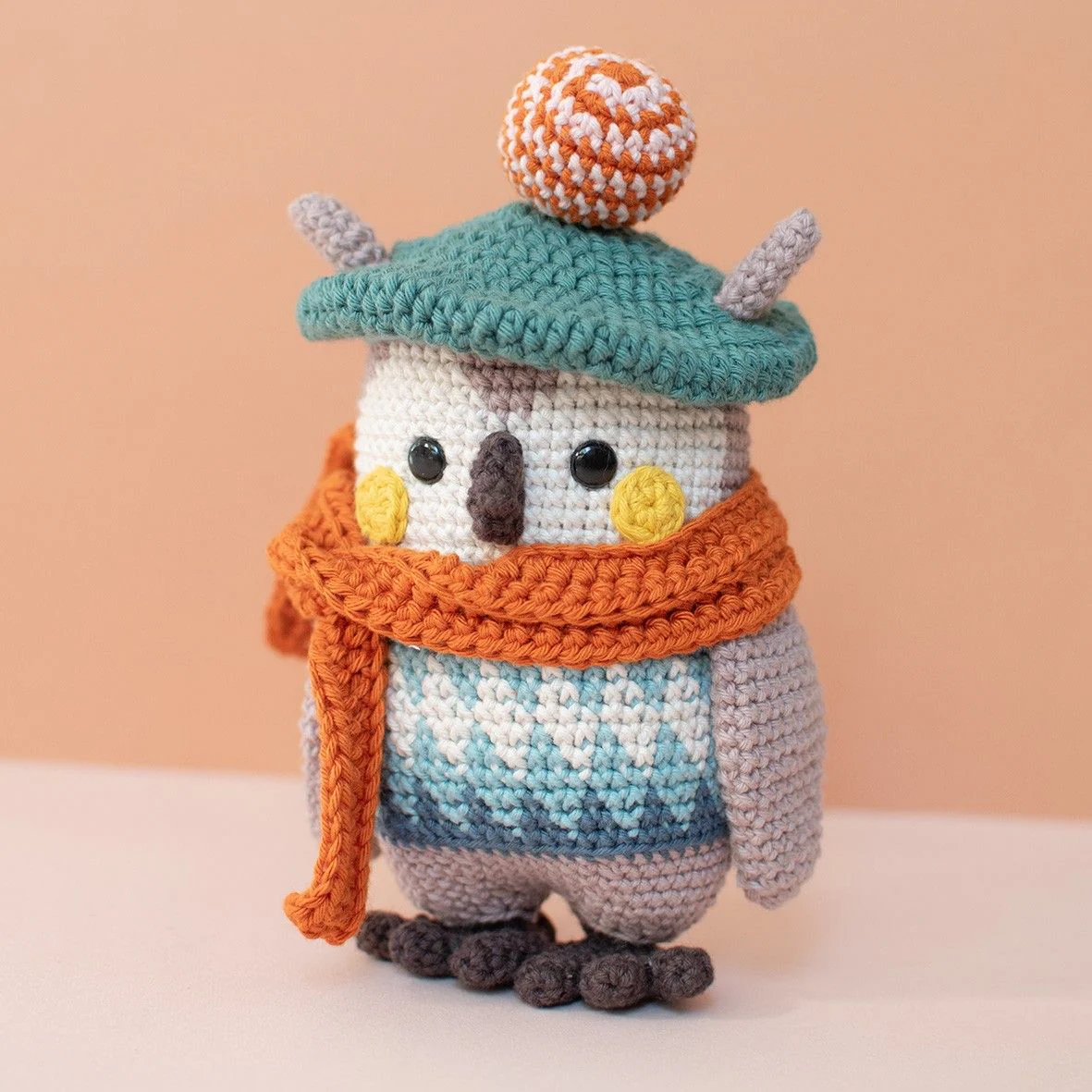 Atahualpa Owl - Crochet Kit - Image 4