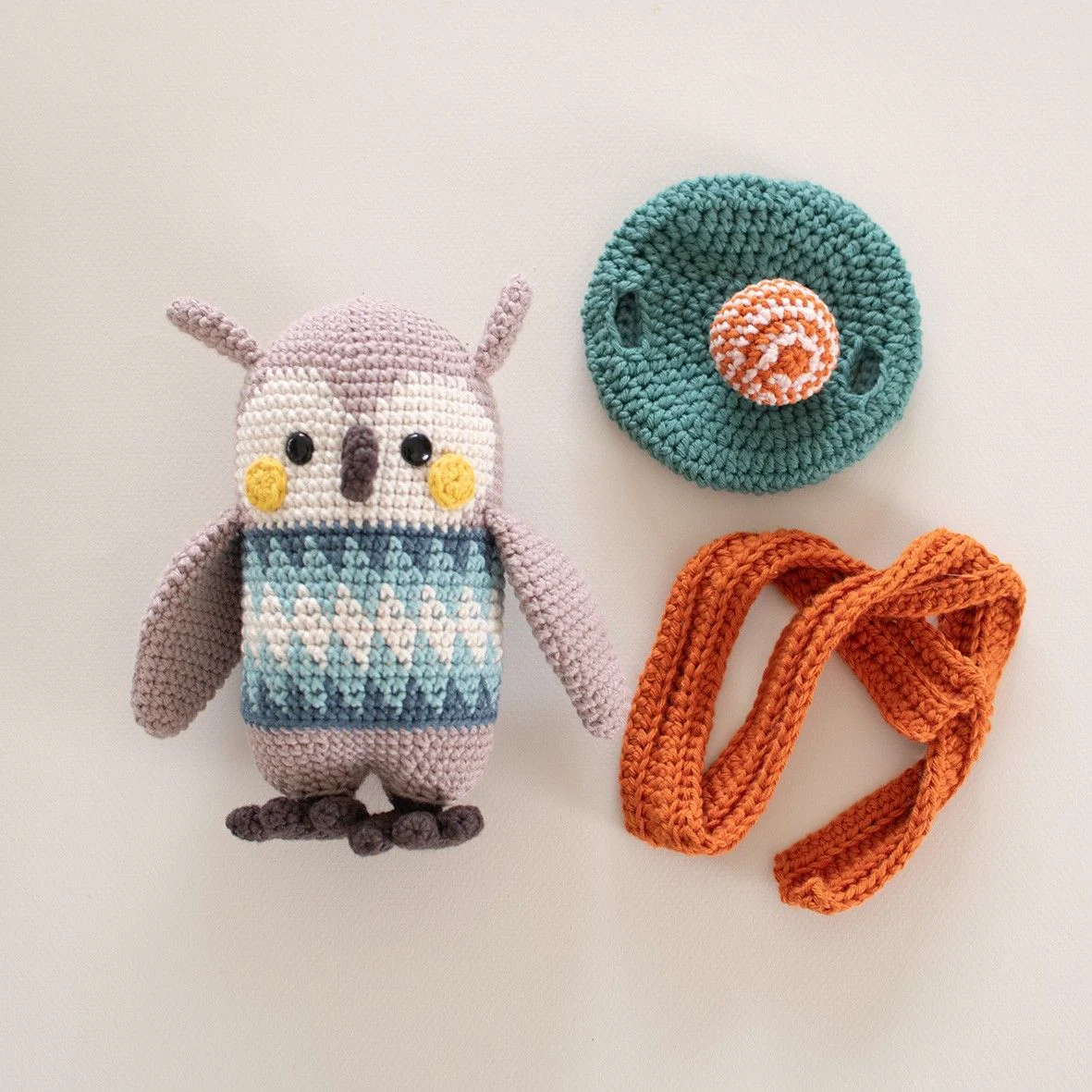 Atahualpa Owl - Crochet Kit - Image 6