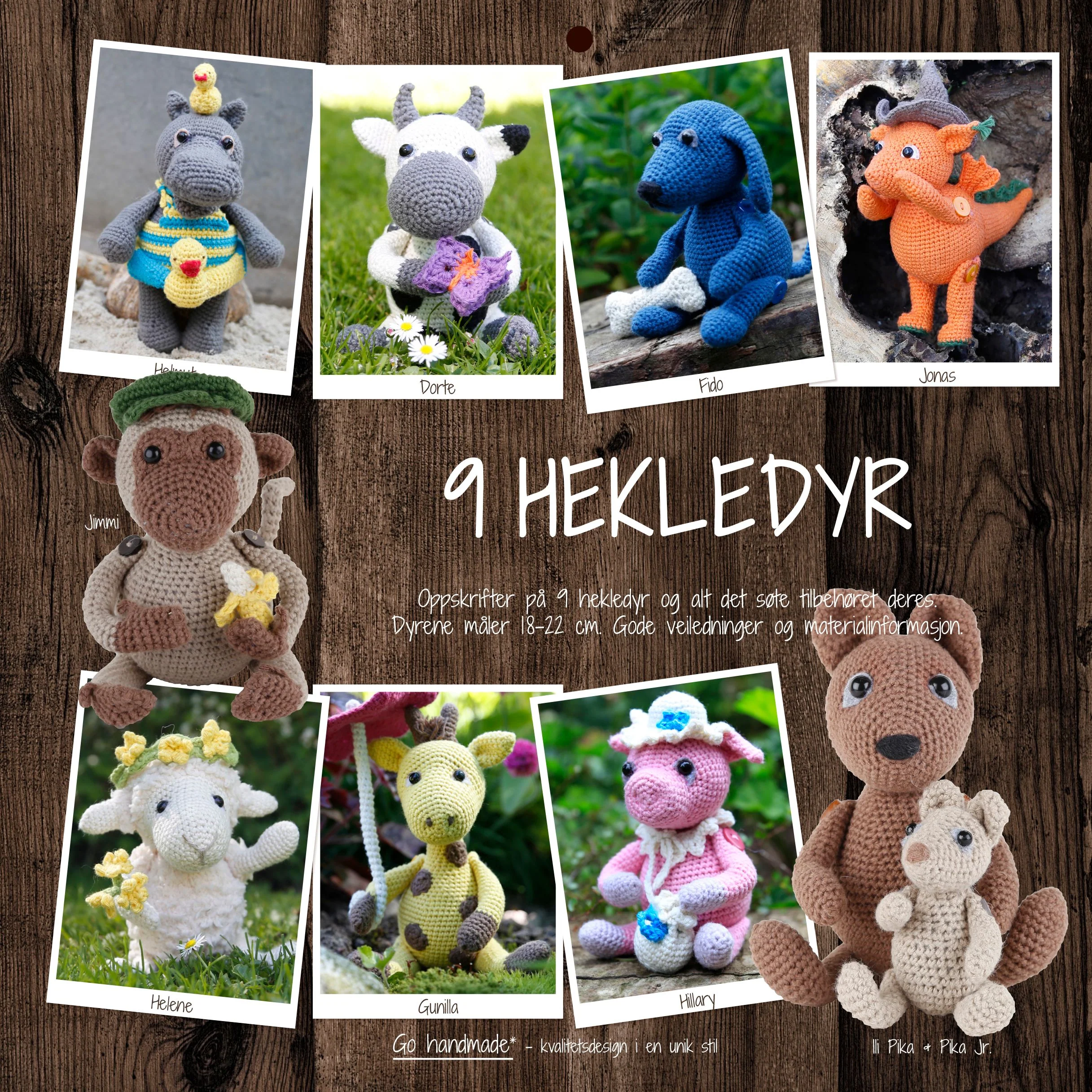 9 Hekledyr (Amigurumi)