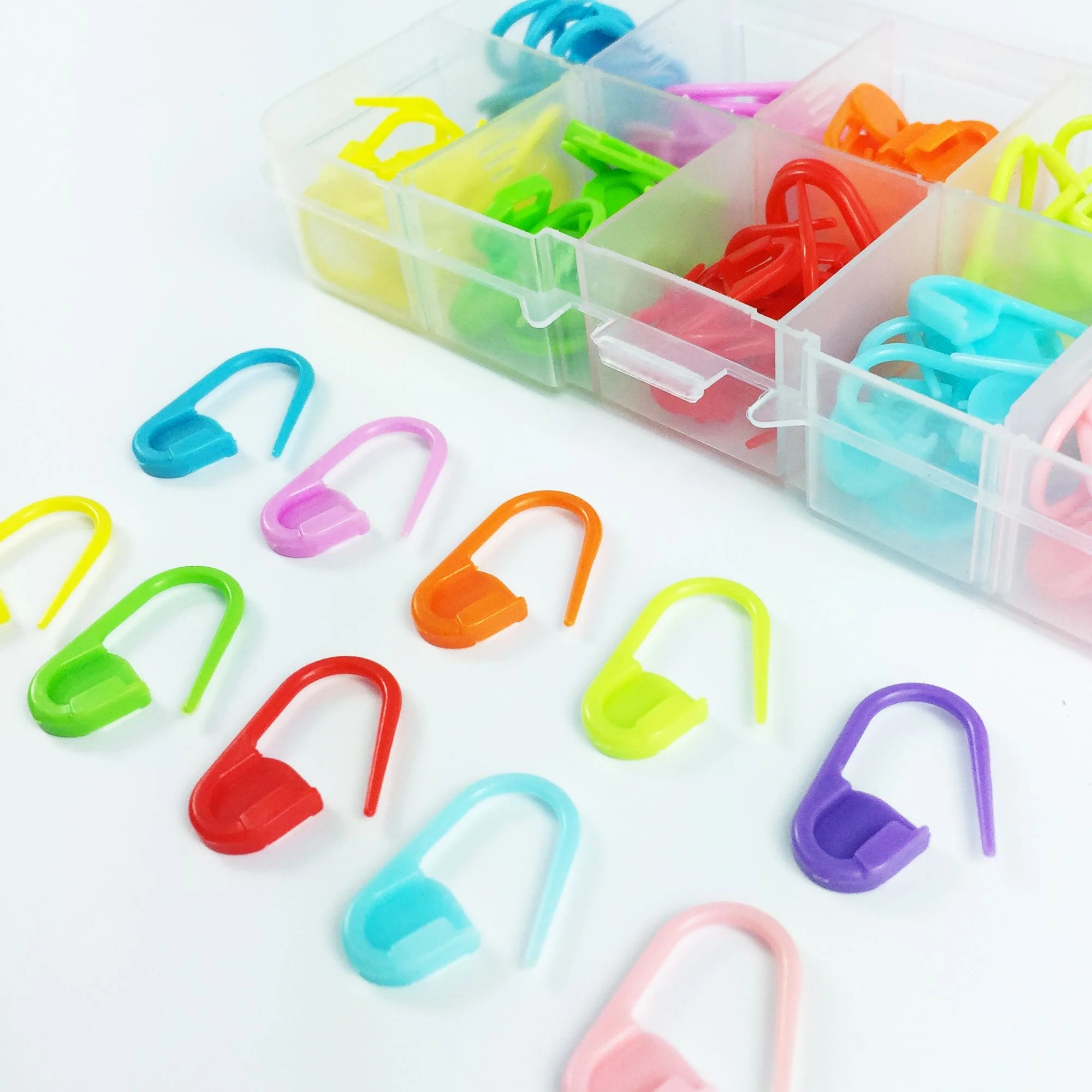 Stitch markers in box - 100 pcs. - Image 5