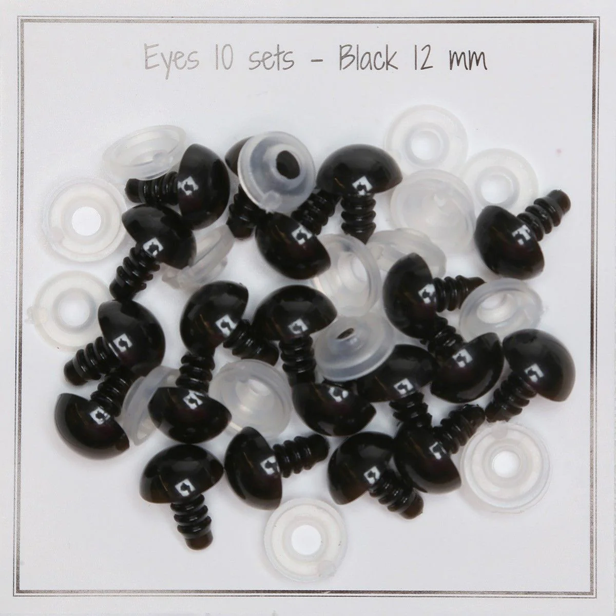 Safety eyes – 12 mm (0.47 in)