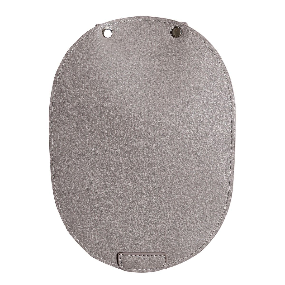 Bag Flap for Metal Lock - Beige/Silver - Image 5
