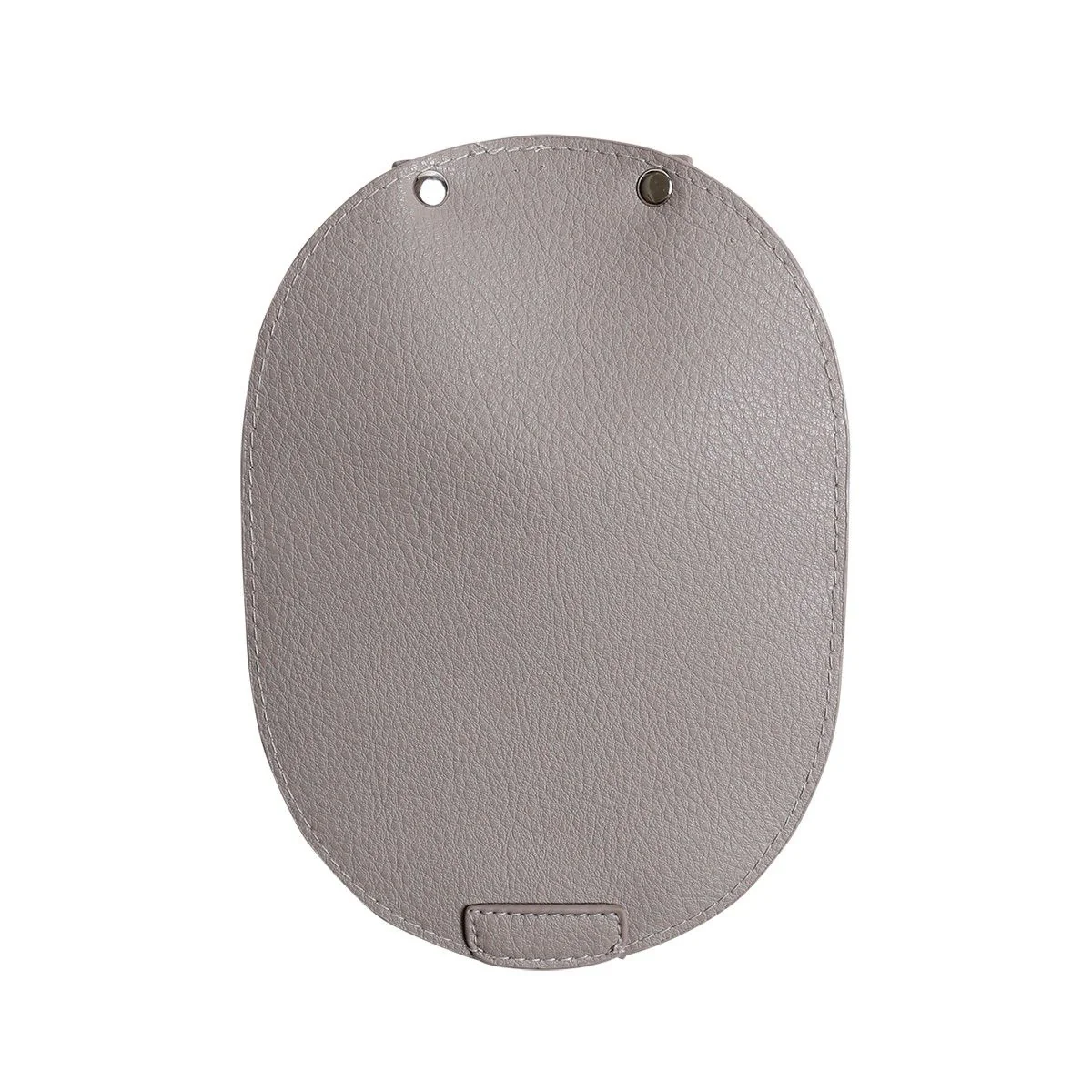 Bag Flap for Metal Lock - Beige/Silver - Image 6