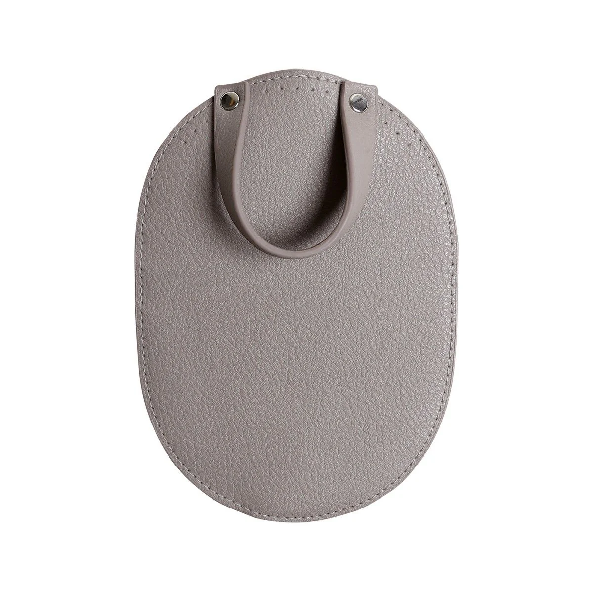 Bag Flap for Metal Lock - Beige/Silver - Image 8