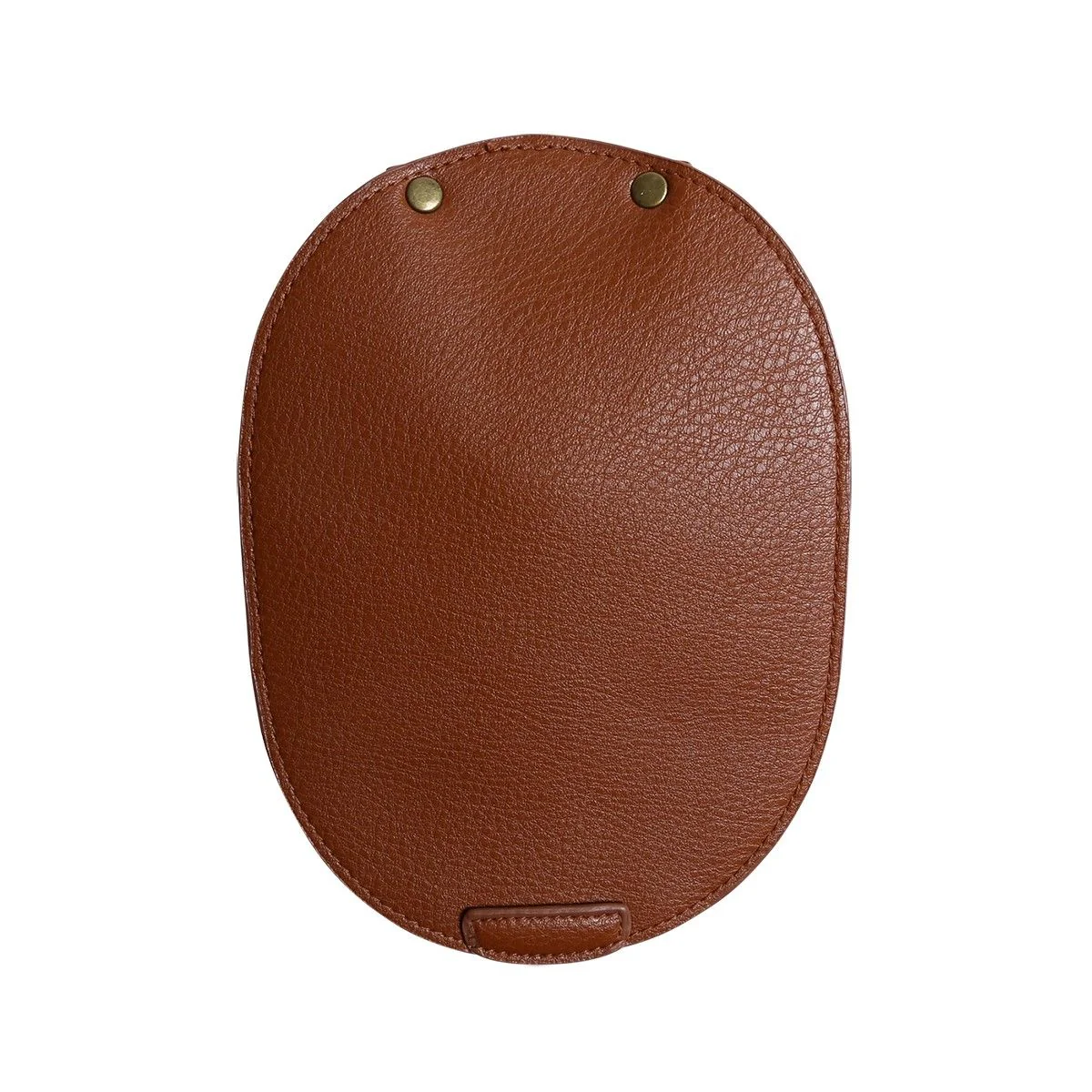 Bag Flap for Metal Lock - Brown/Bronze - Image 6