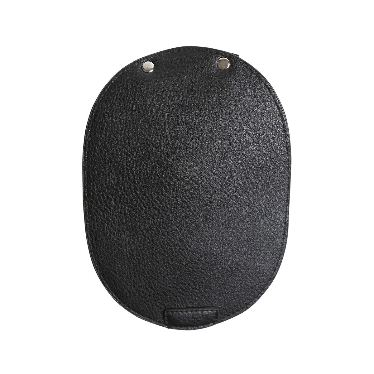 Bag Flap for Metal Lock - Black/Silver - Image 6