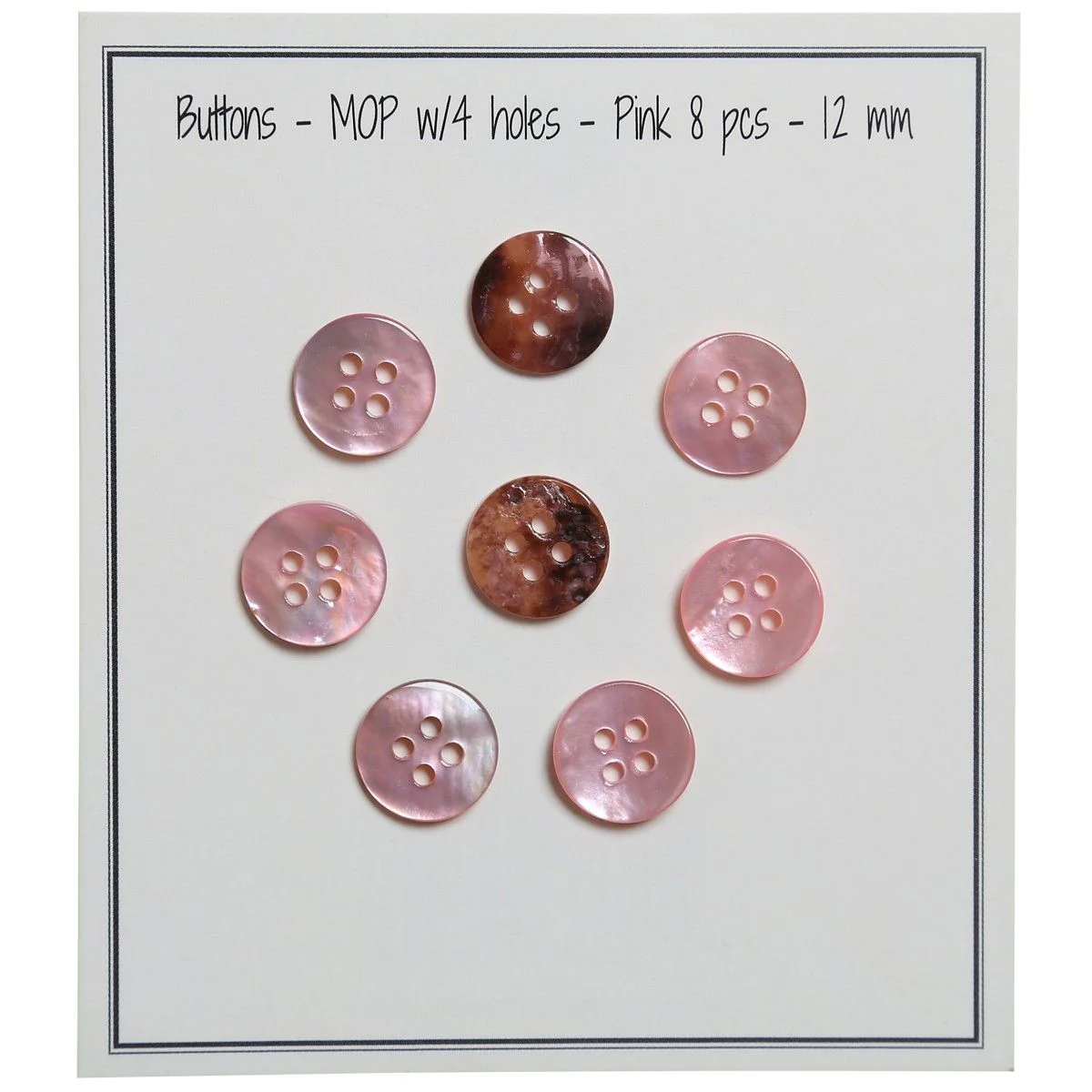 Buttons - Mother-of-pearl - Pink - Image 5