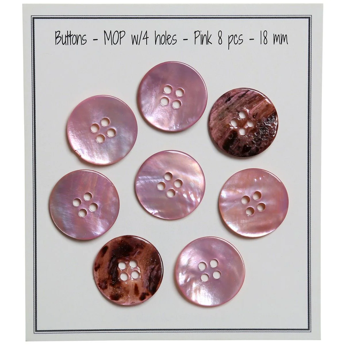 Buttons - Mother-of-pearl - Pink - Image 6
