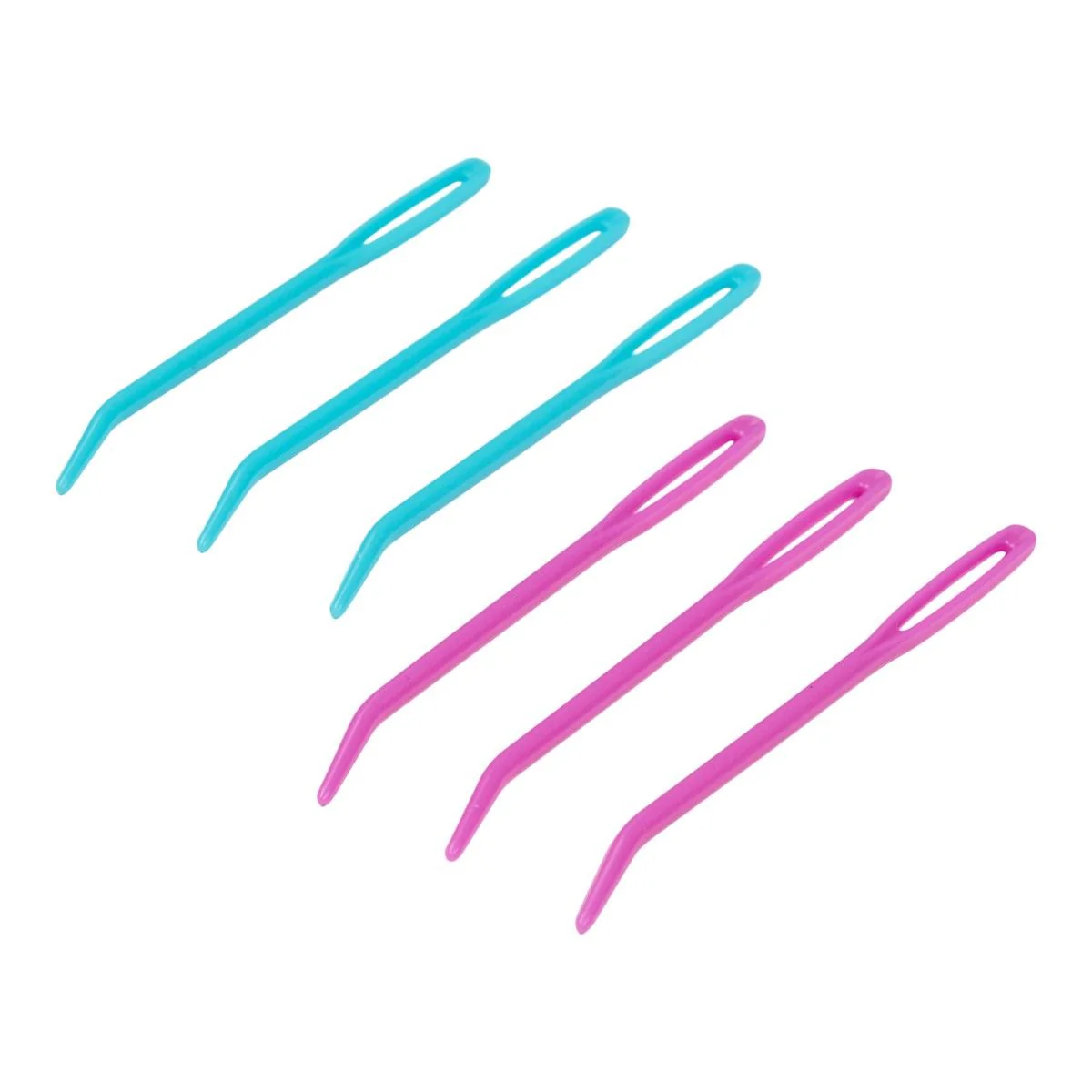 Wool Needles/Darning Needles with a Curved Tip (Plastic) - Image 2