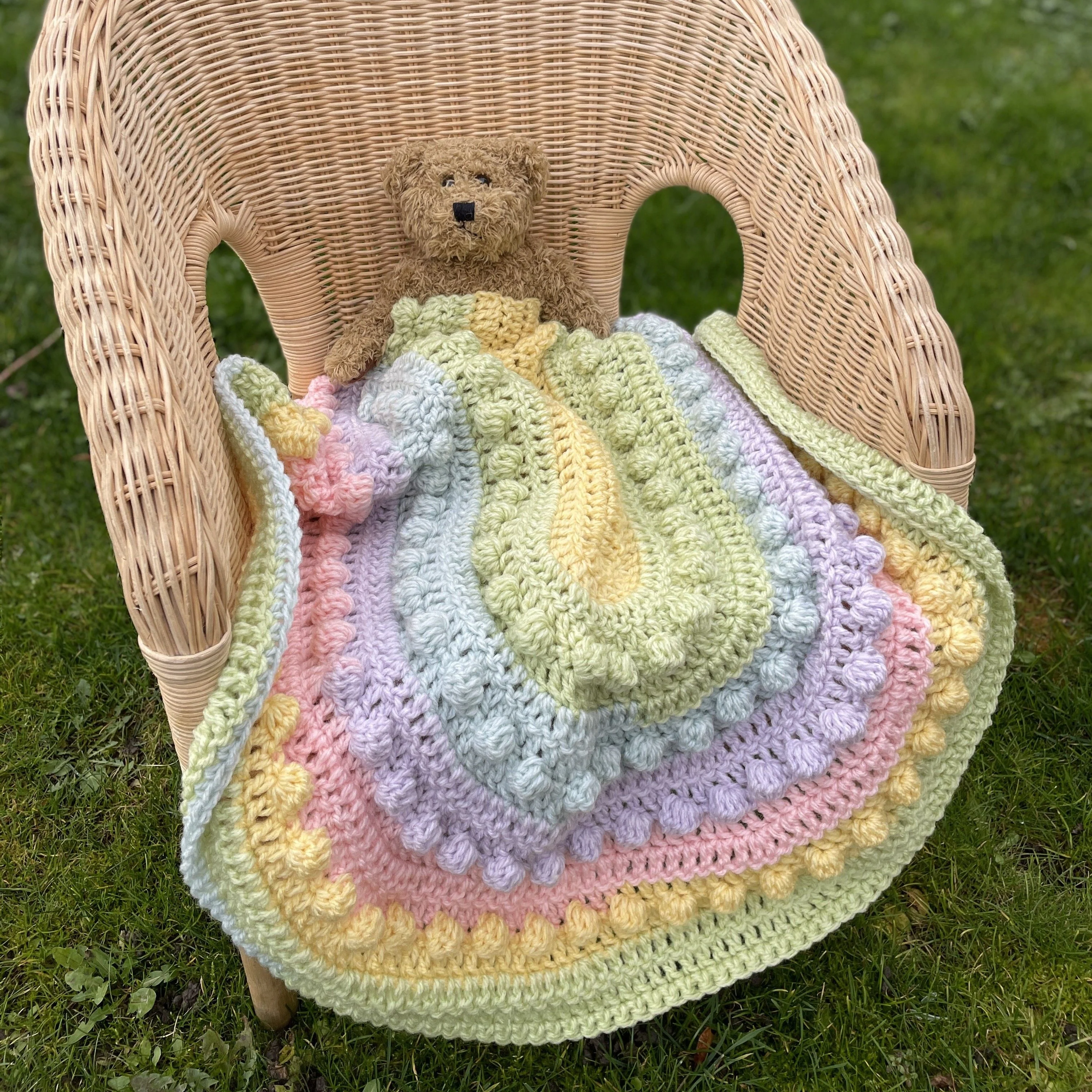 Lollipop Rainbow - Blanket - Image 2