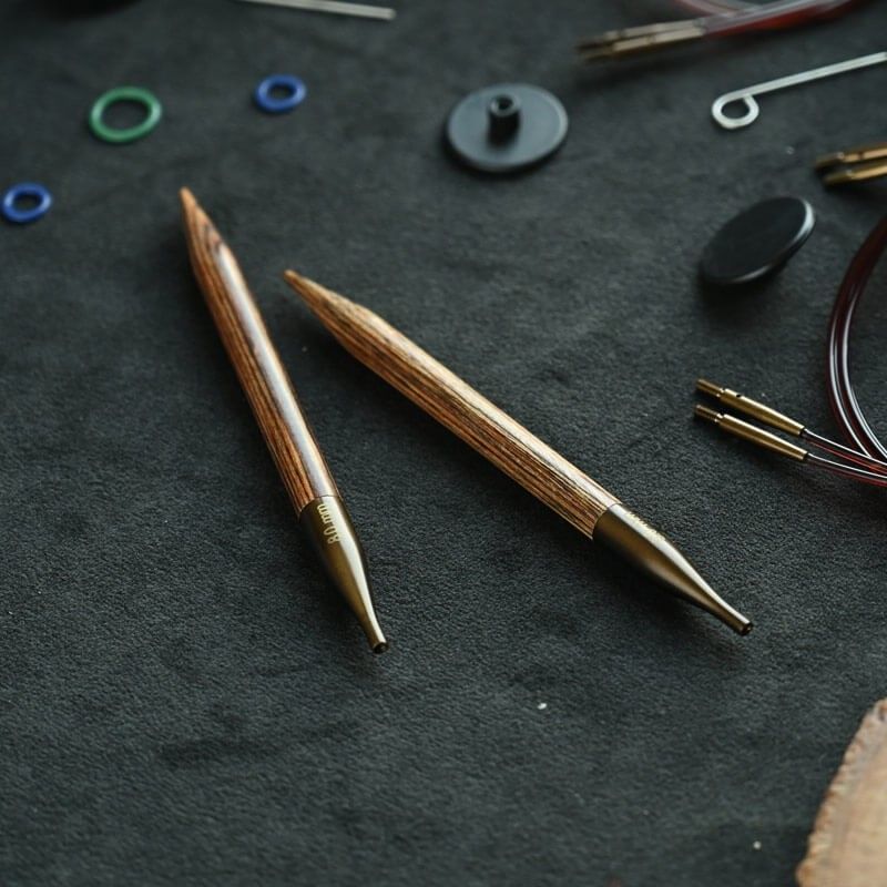 Ginger - Short Interchangeable Circular Needles - Birch - Image 6