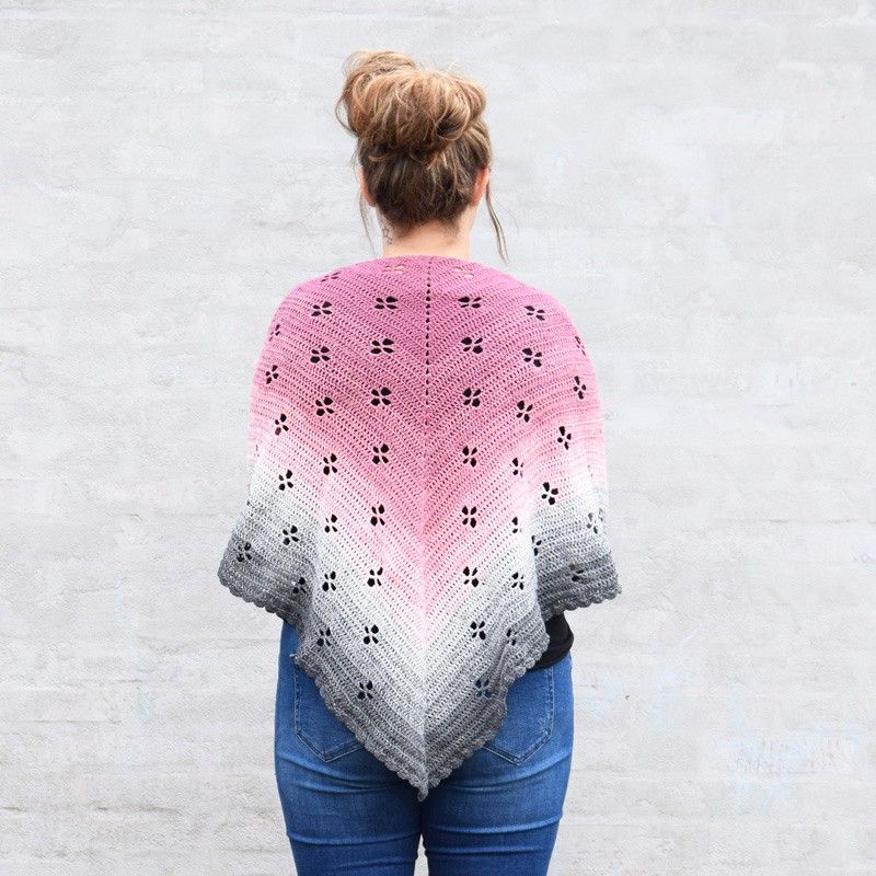 Flying Flowers - Shawl - Image 4