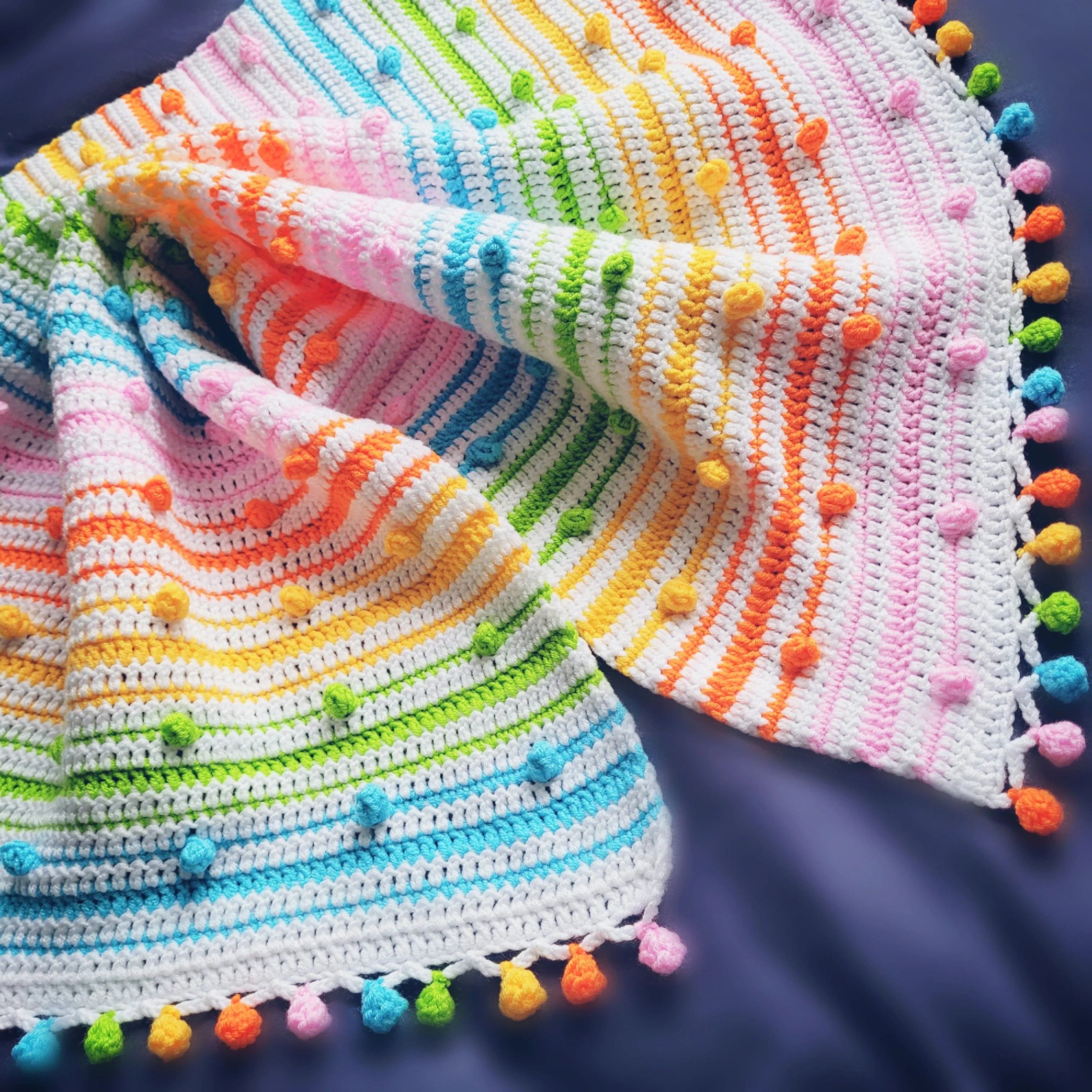 A Spot Of Spring - Baby Blanket - Image 3