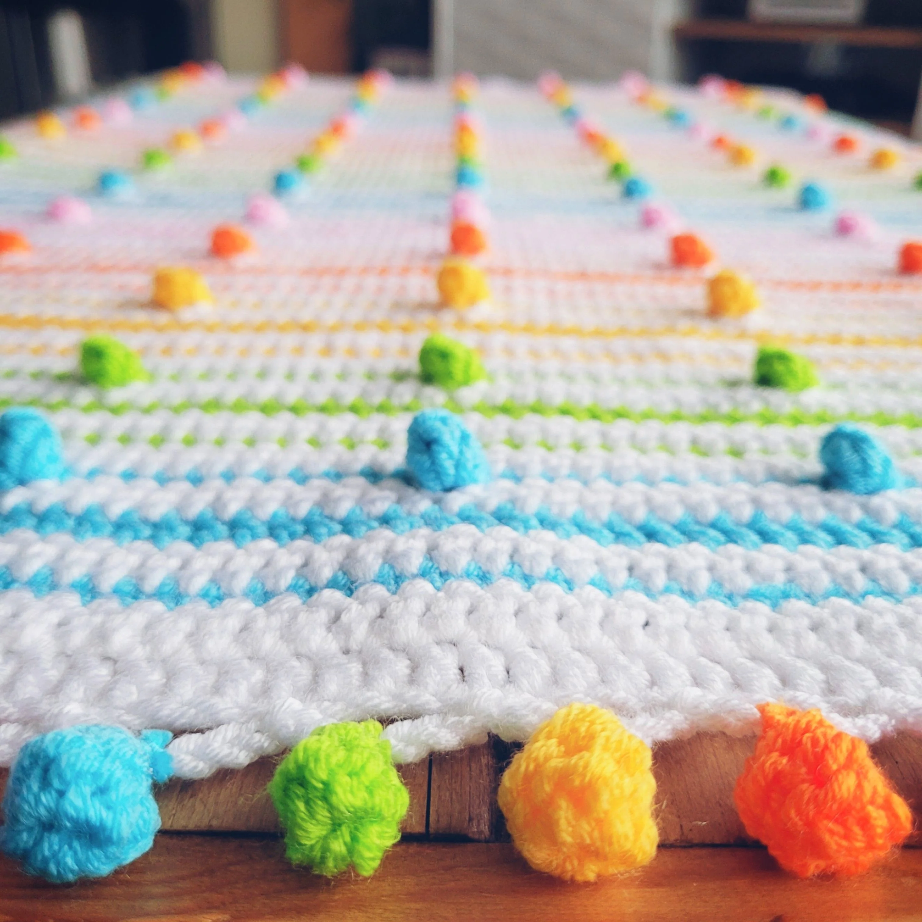 A Spot Of Spring - Baby Blanket - Image 4
