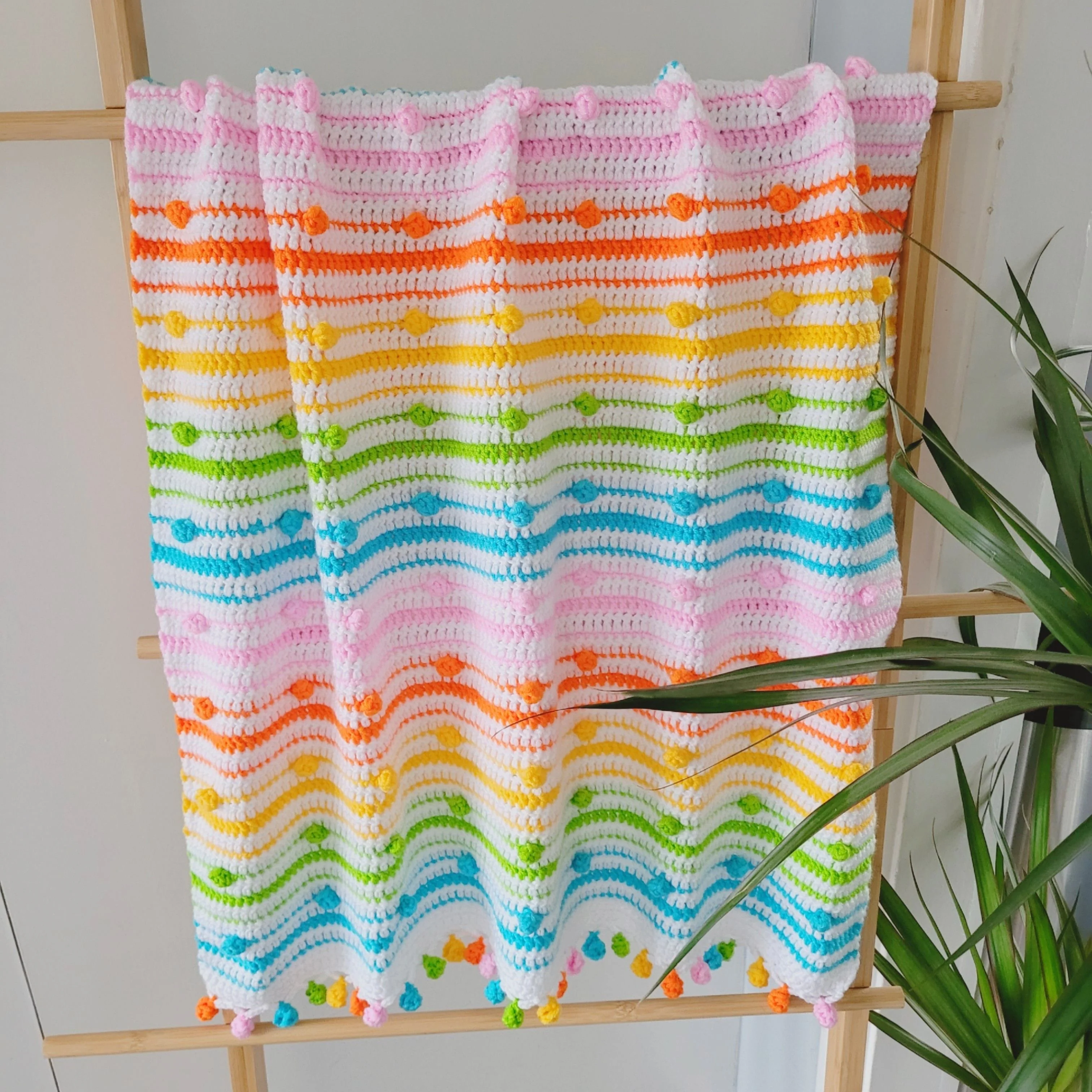 A Spot Of Spring - Baby Blanket - Image 5