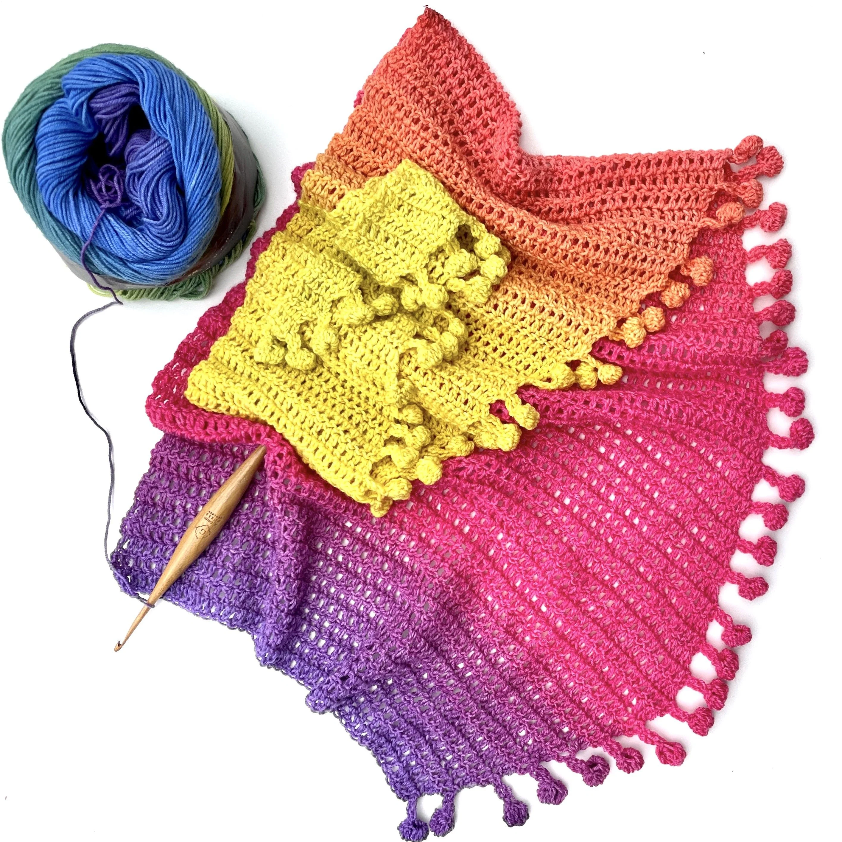 Dolce Rainbow - Scarf - Image 5