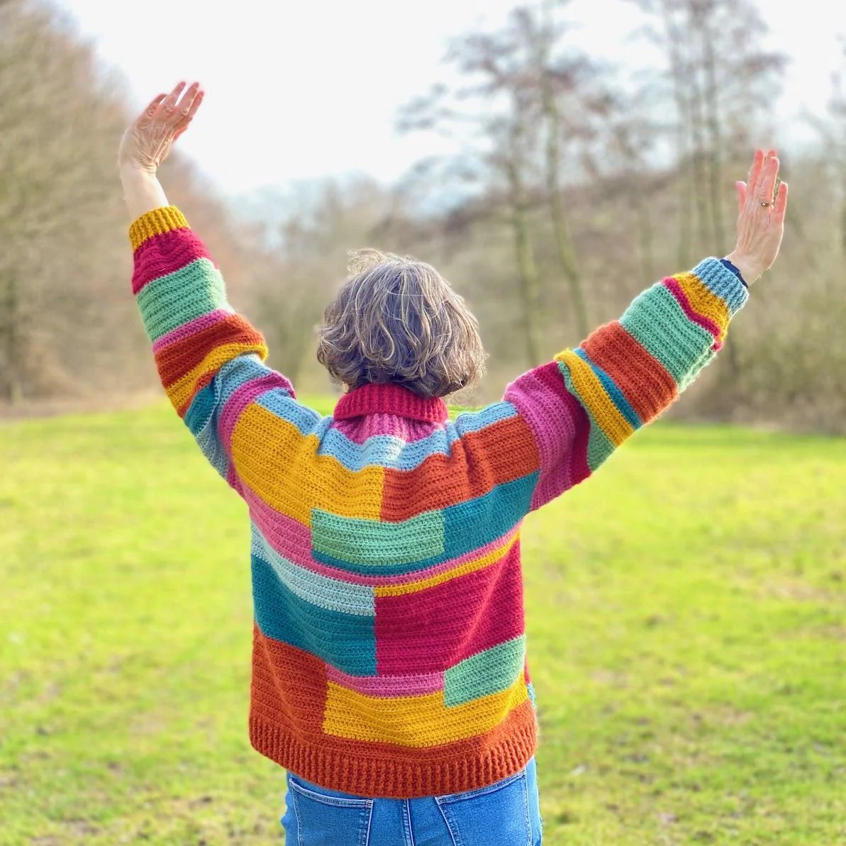 Colour Block - Sweater - Image 2