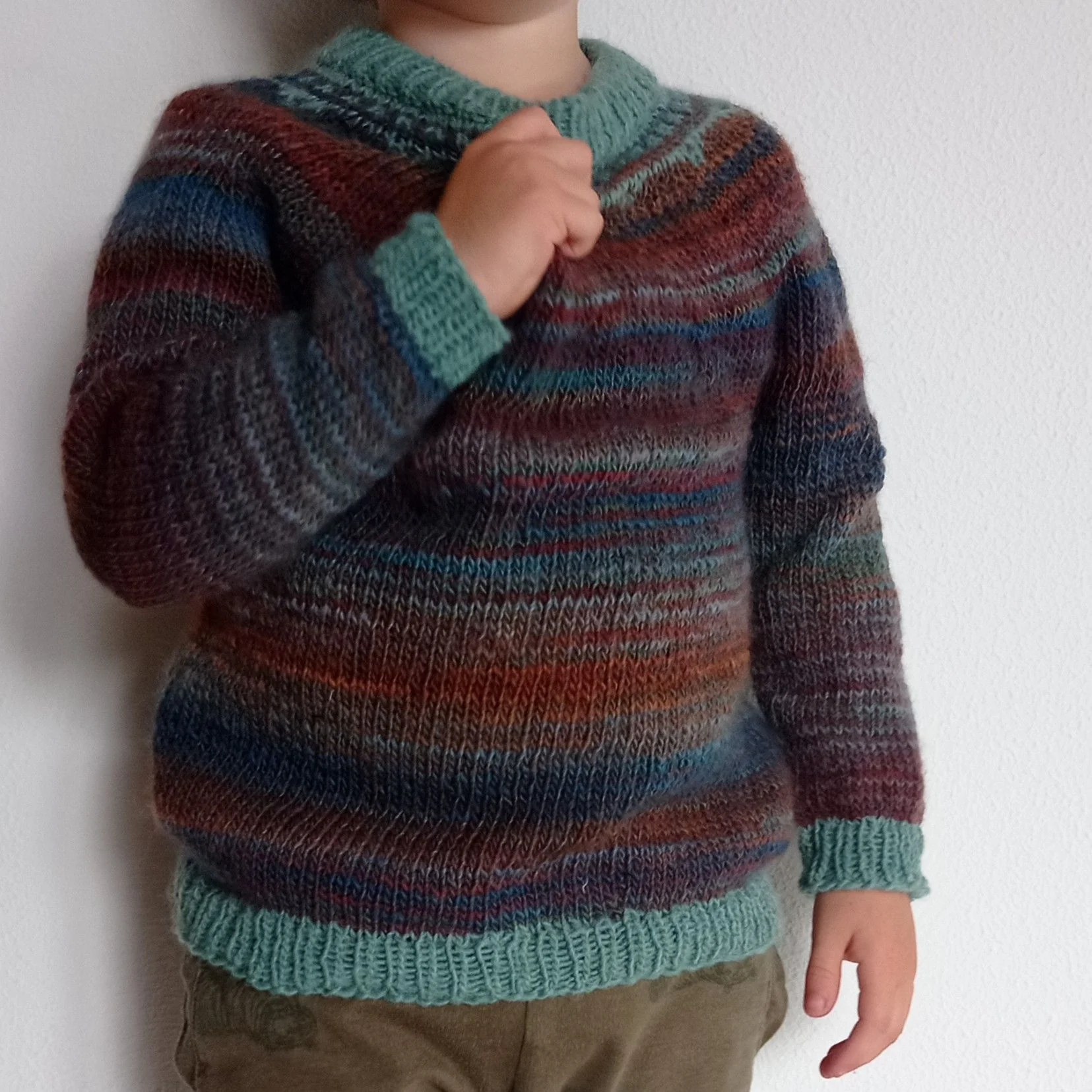Easy Winter Glow - Children’s Sweater - Image 2