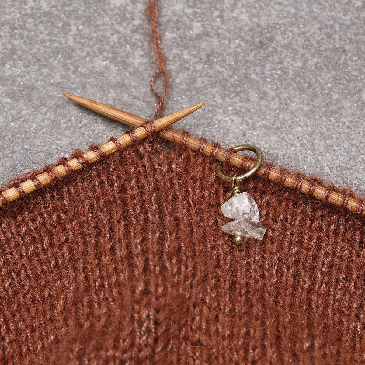 Stitch Markers w. Stones - Image 2