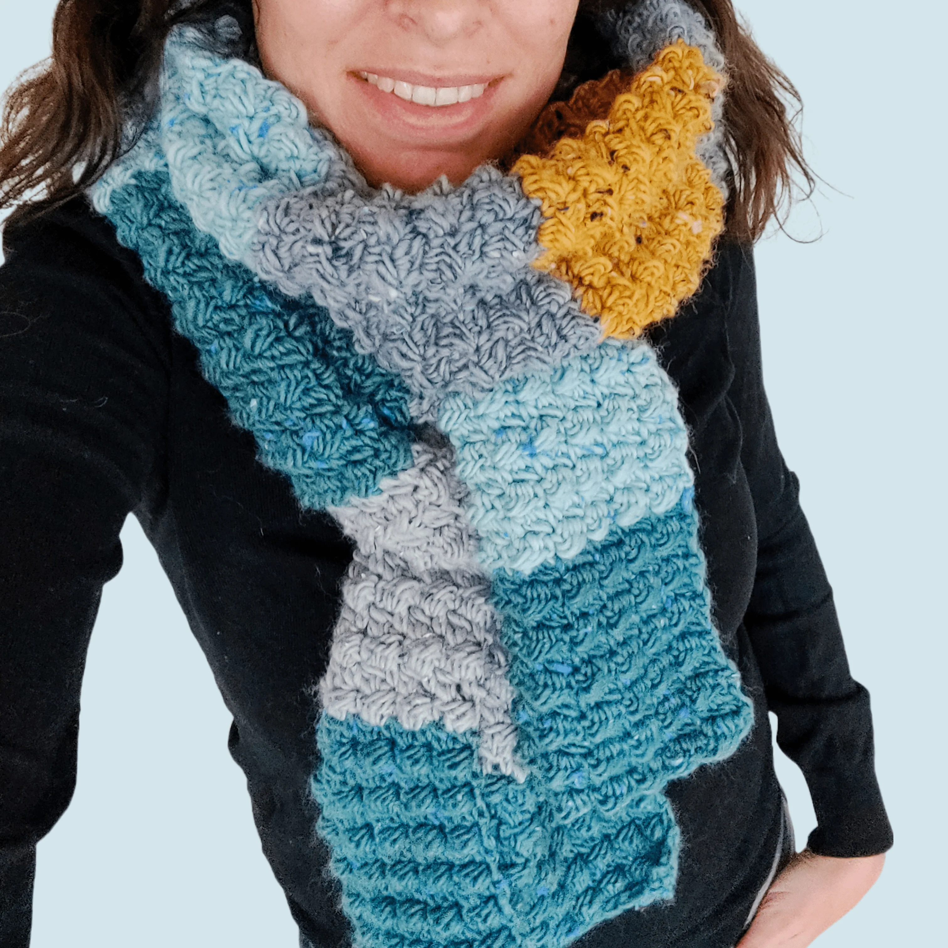 Tweed Delight - Scarf - Image 2
