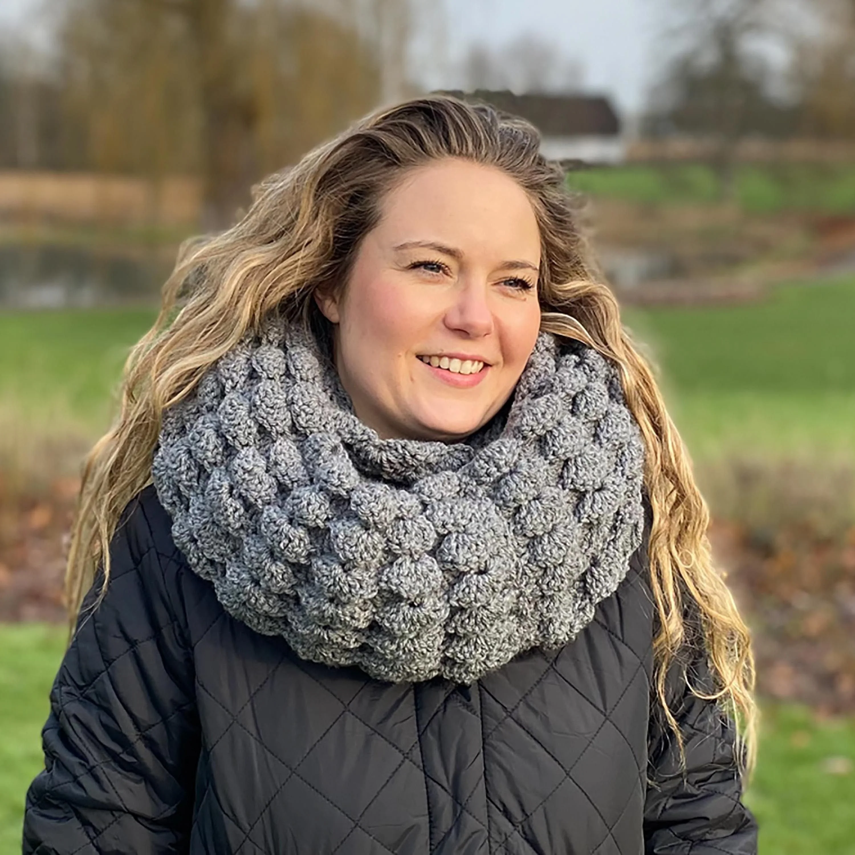 Deep Waves - Tube Scarf - Image 2