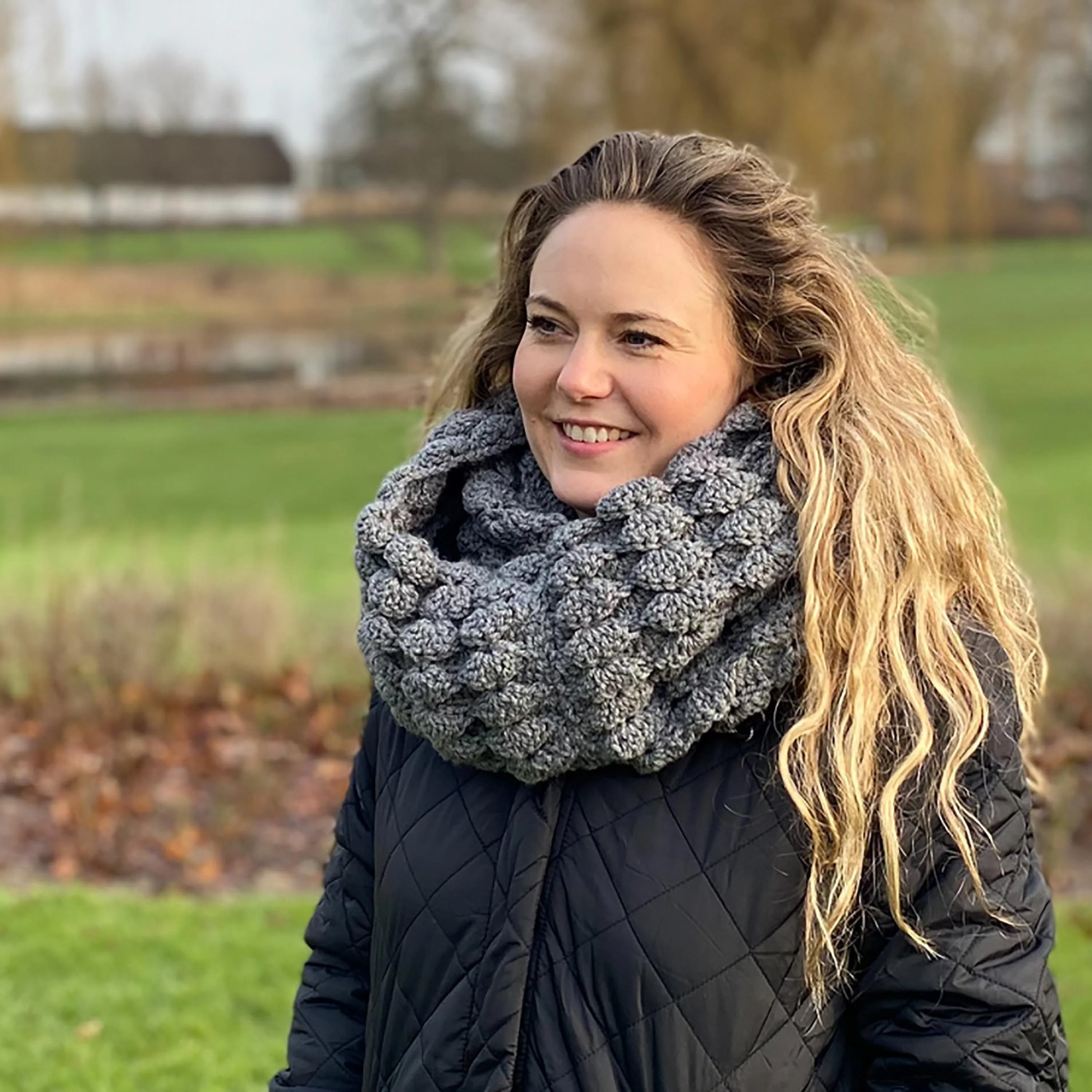 Deep Waves - Tube Scarf - Image 3