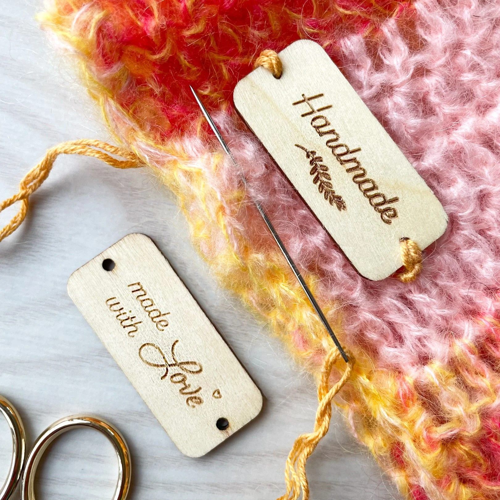 Wooden labels - Handmade - Image 2