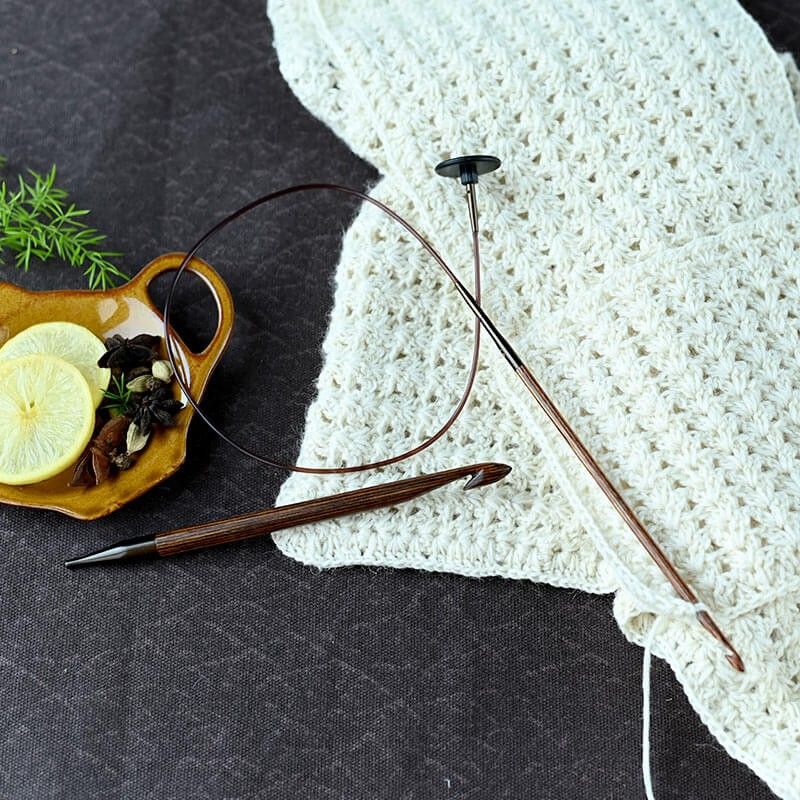 Ginger - Interchangeable Afghan/Tunisian Crochet Hook Set - Image 8