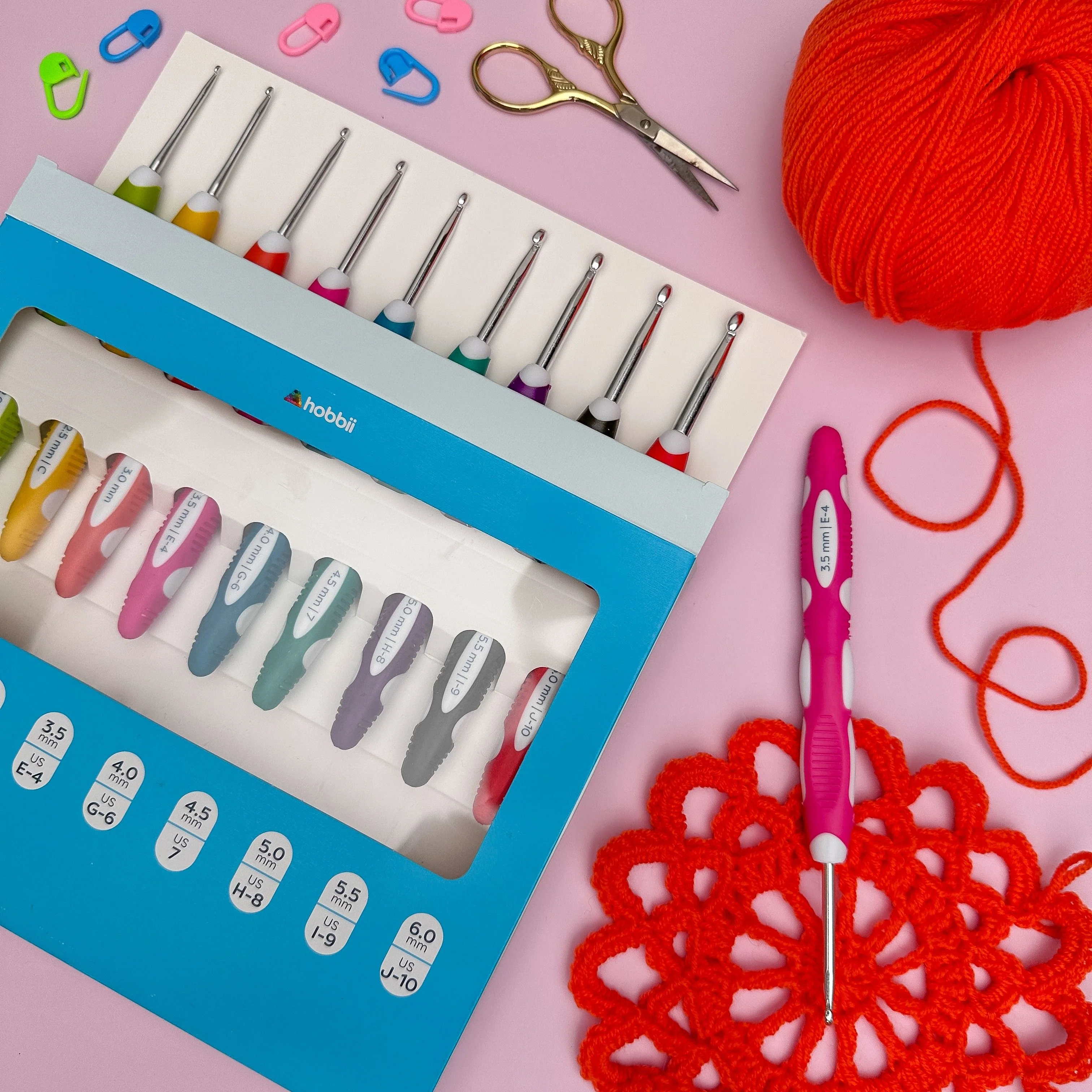 Duo Touch Crochet Hook set - 9 sizes - Image 5