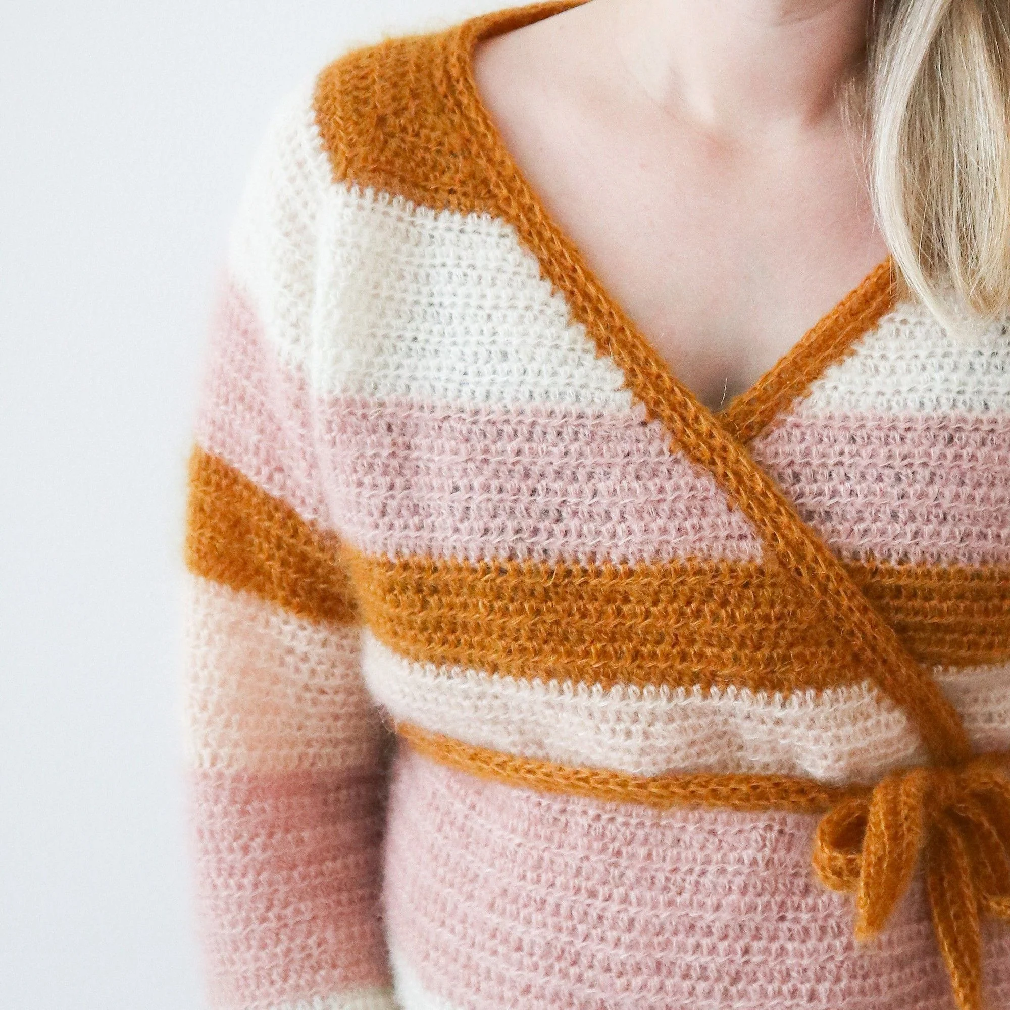 Cherry Blossom - Wrap cardigan - Image 3