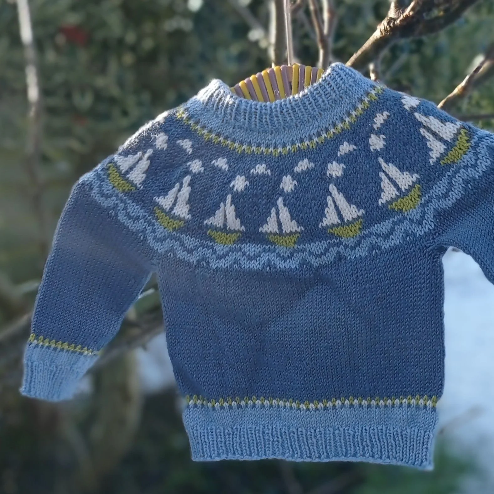 Ship Oh Hoy - Baby Sweater - Image 3