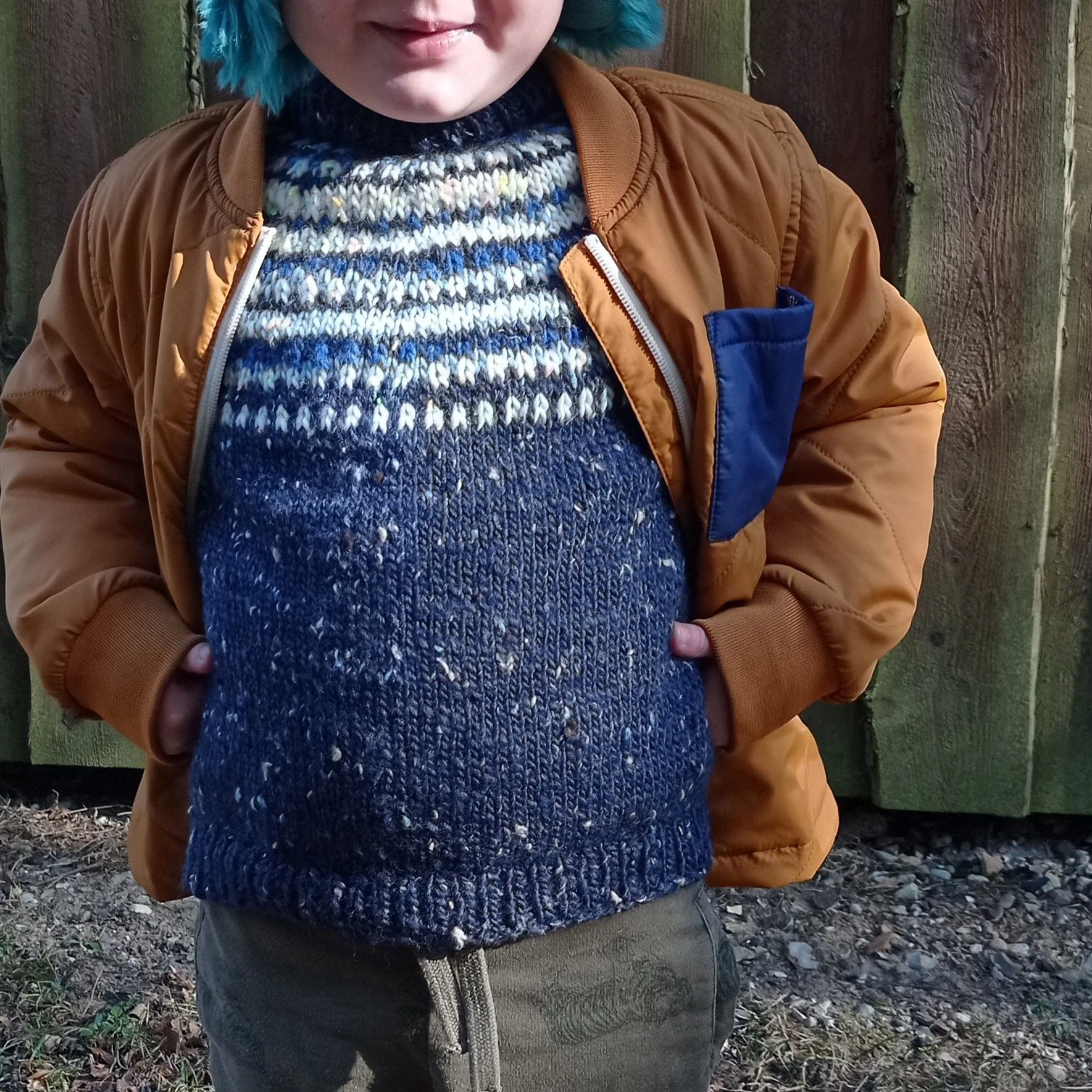 Blue Monday - Children’s Sweater - Image 2