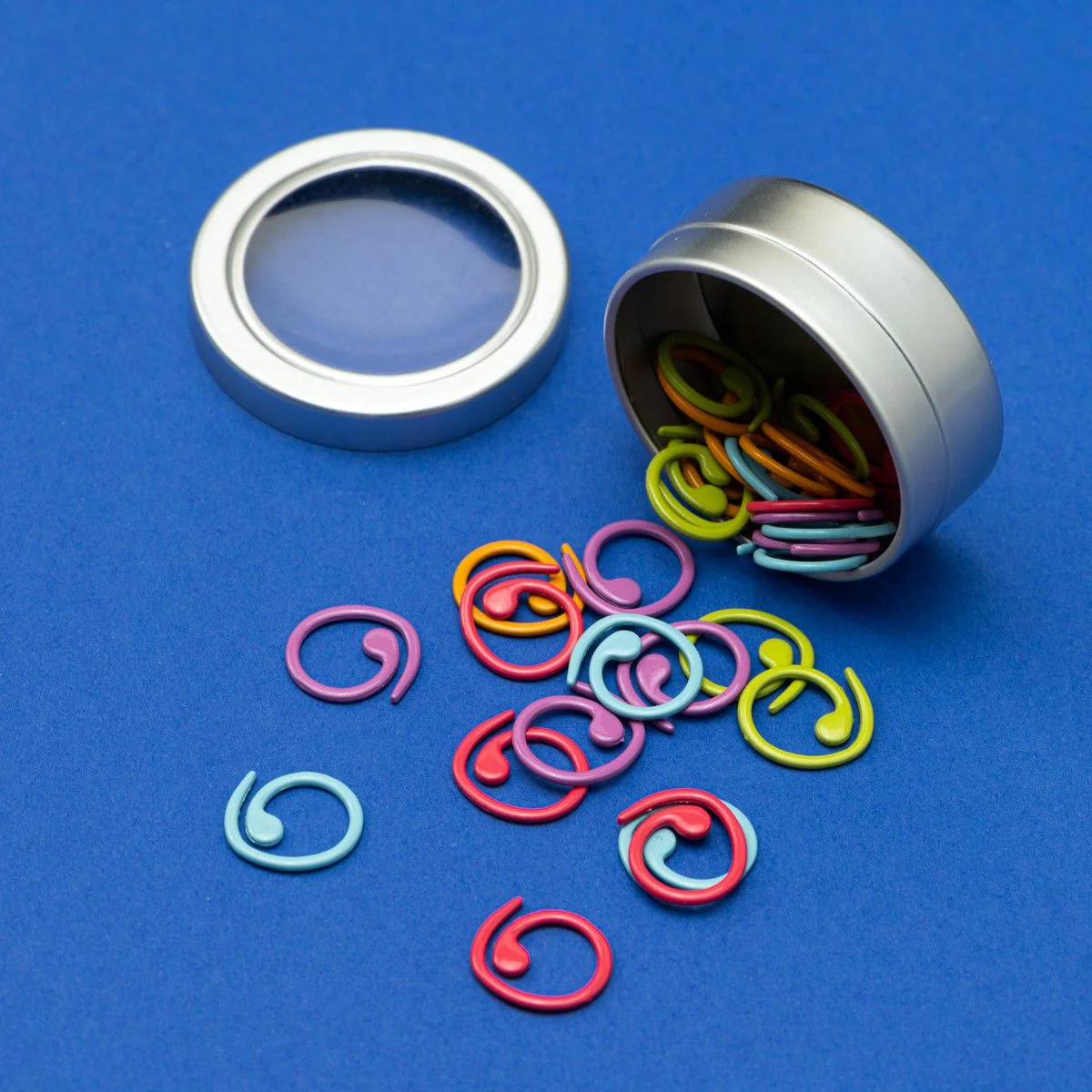 Metal Stitch Markers - Spiral - Image 2