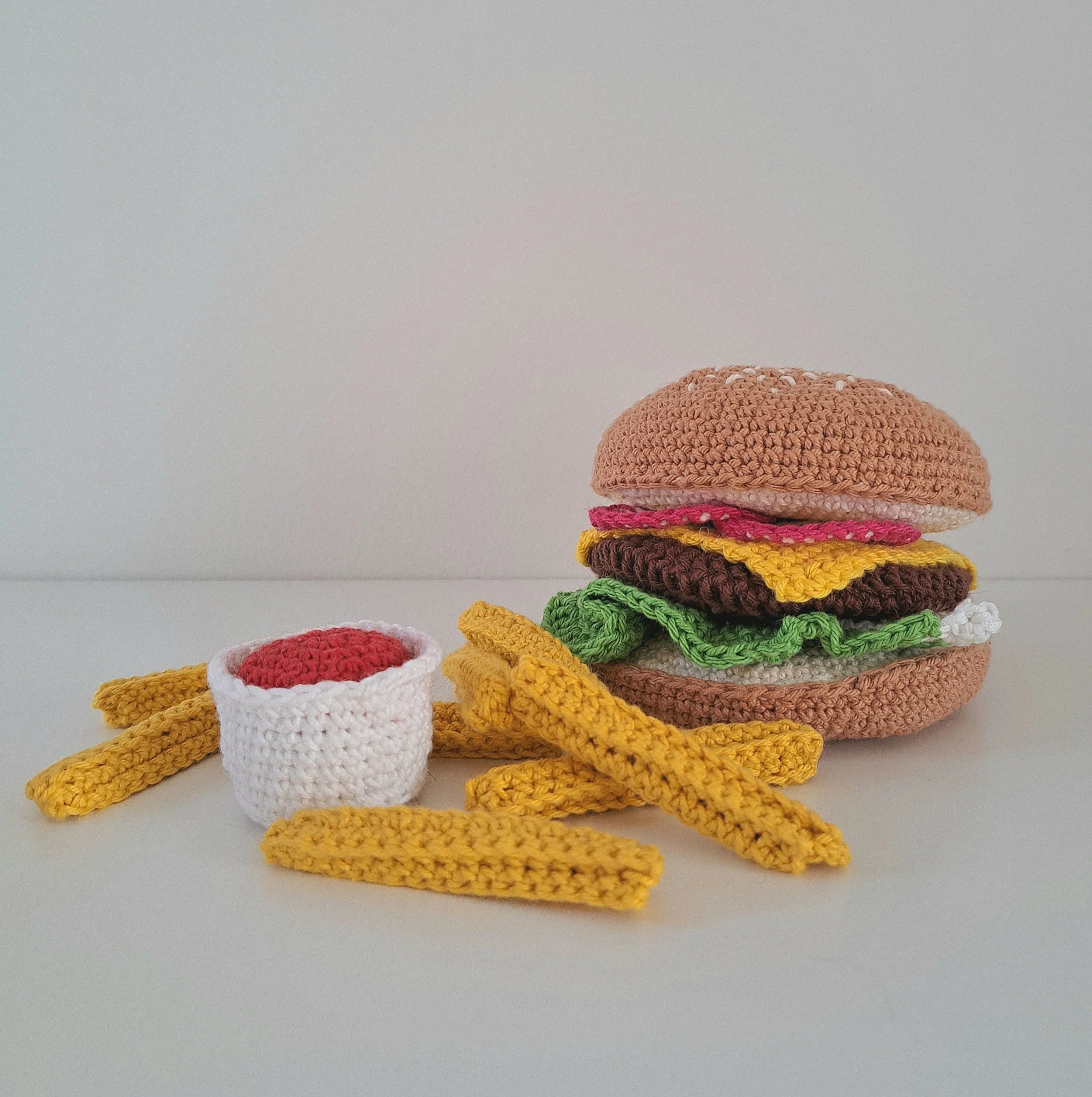 Hamburger and french fries - Image 2