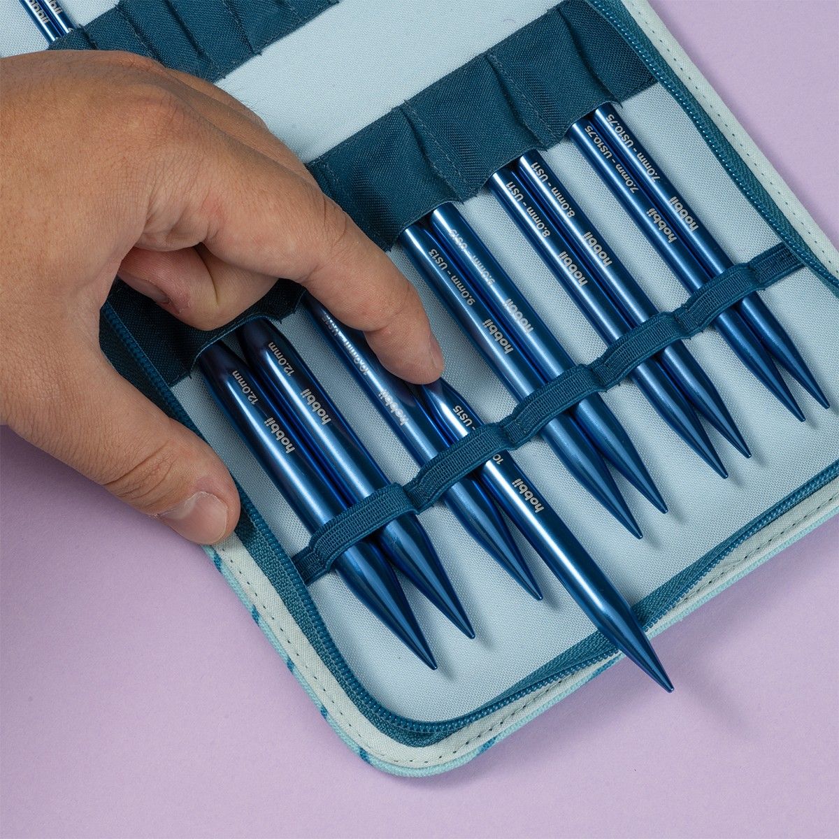 Stellar Interchangeable Circular Needle Set Deluxe - Sapphire - Image 2