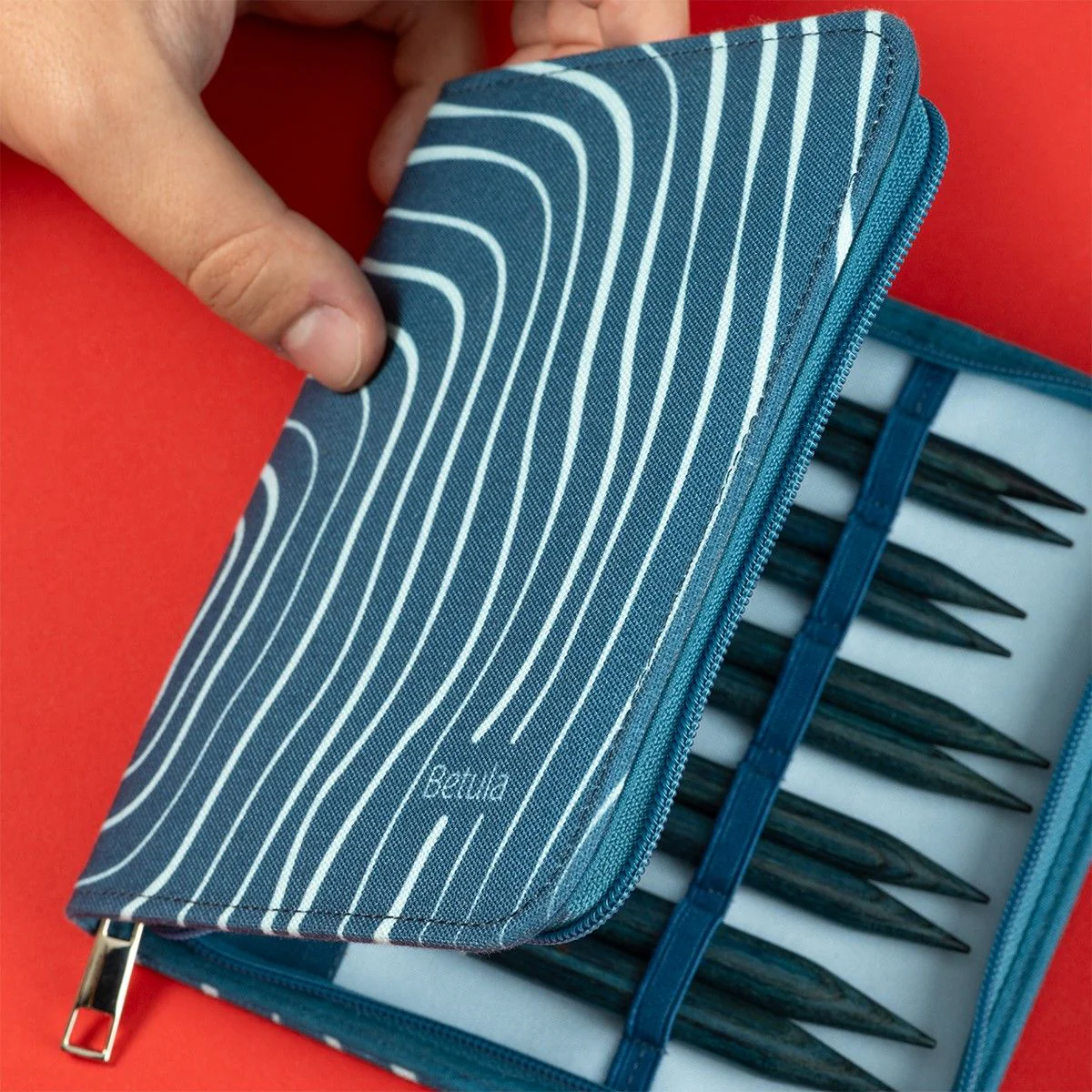 Betula Interchangeable Circular Needle Set Deluxe - Cerulean - Image 2