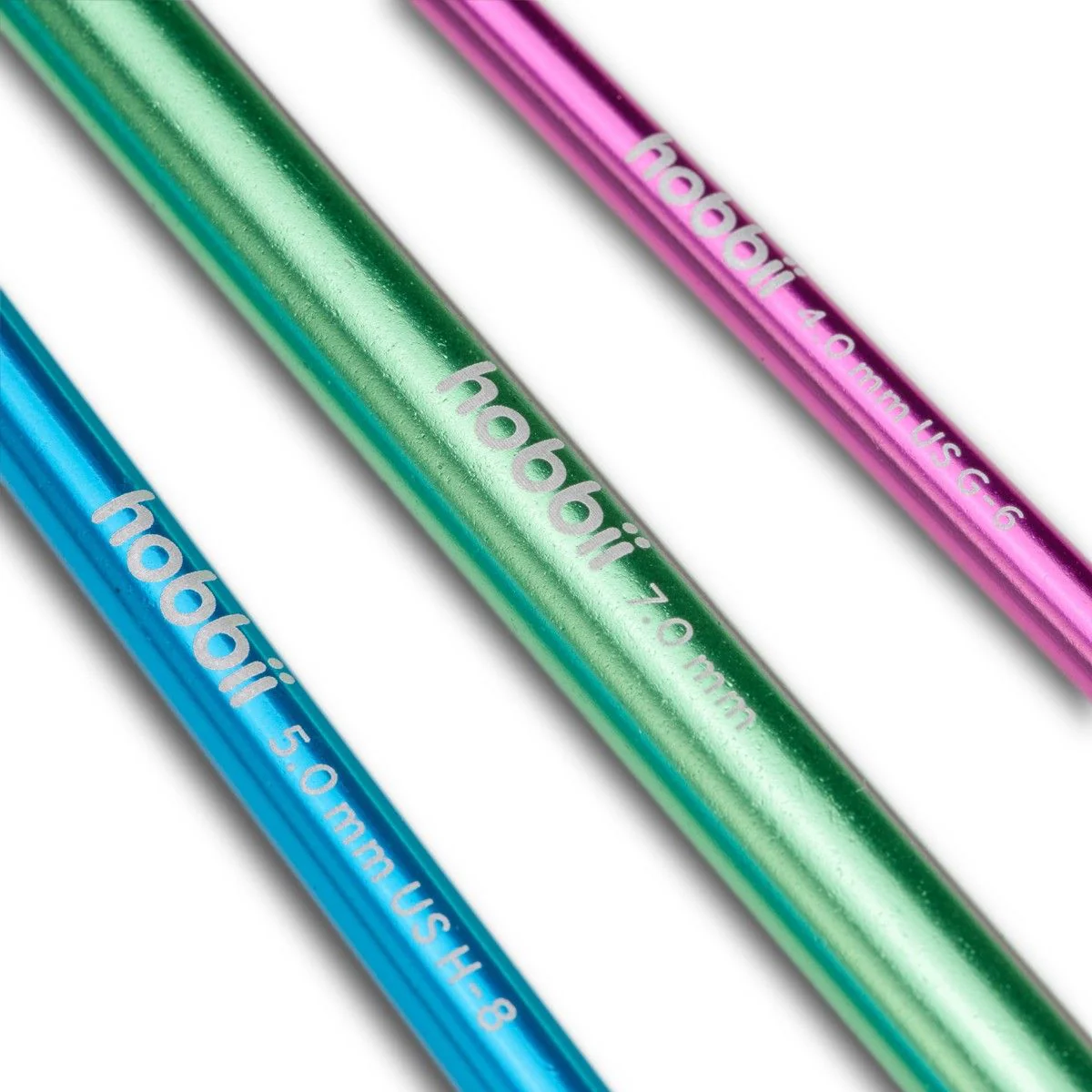 Alu Tunisian Crochet Hook Set - 27 cm (10.6 in) - Image 3