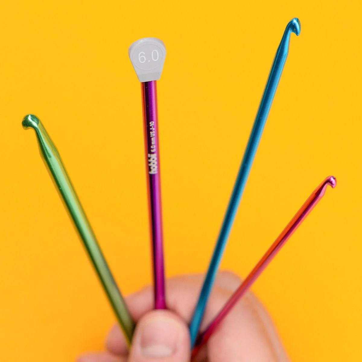 Alu Tunisian Crochet Hook Set - 27 cm (10.6 in) - Image 5