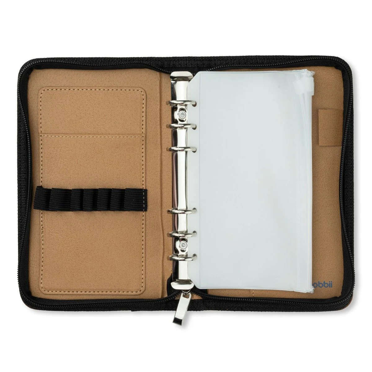 PU Organiser w. zip pockets - Image 4