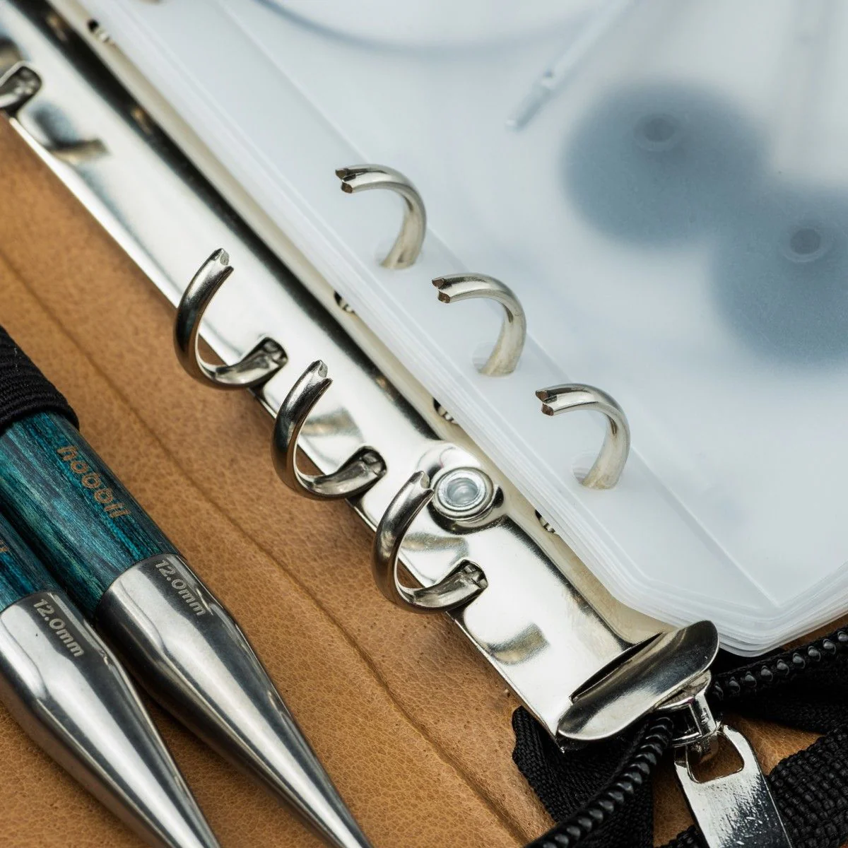 PU Organiser w. zip pockets - Image 6