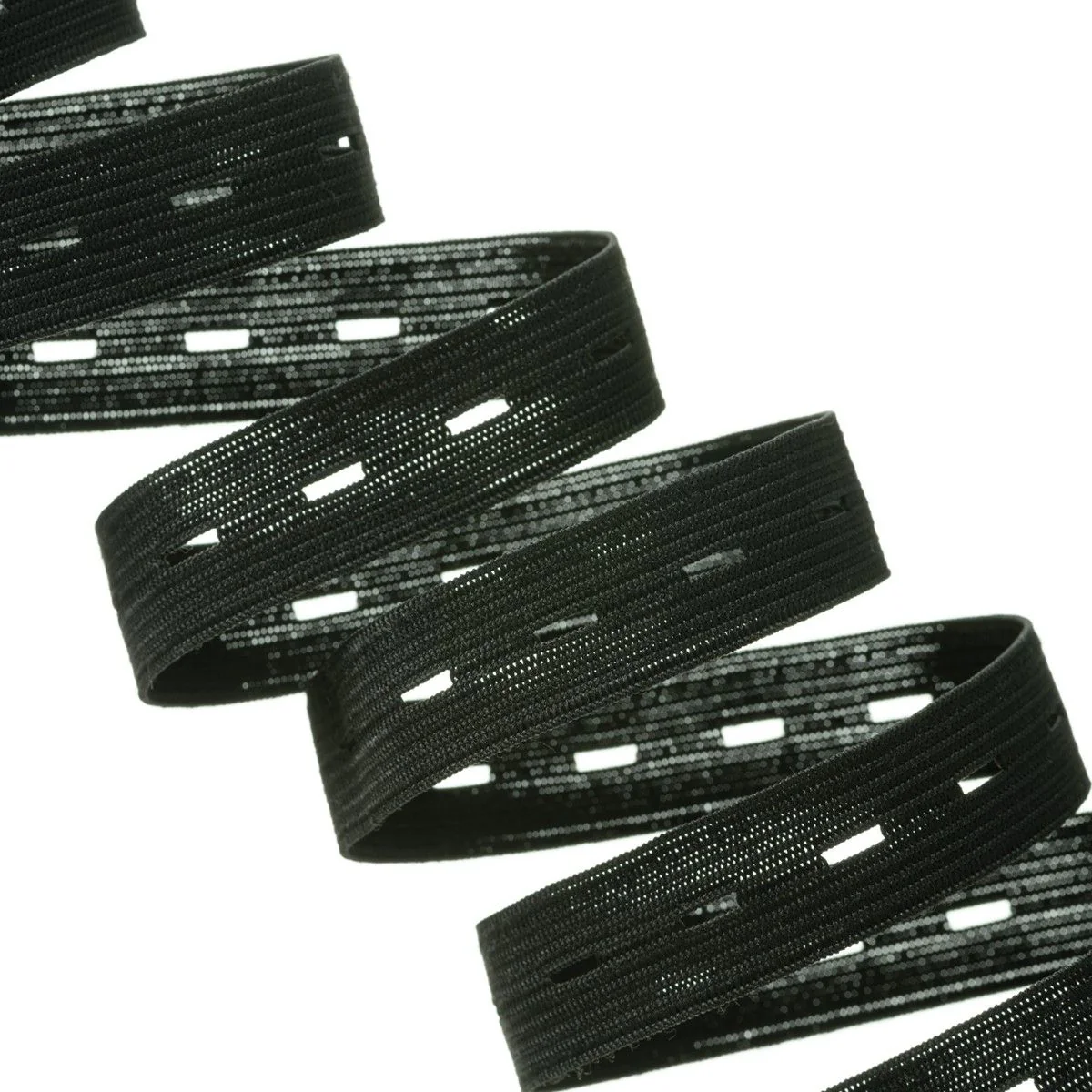 Elastic Band with Buttonholes