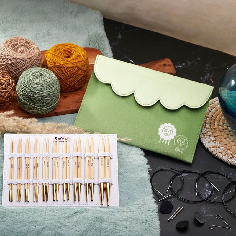 Bamboo Deluxe Interchangeable Circular Needle Set - Image 4