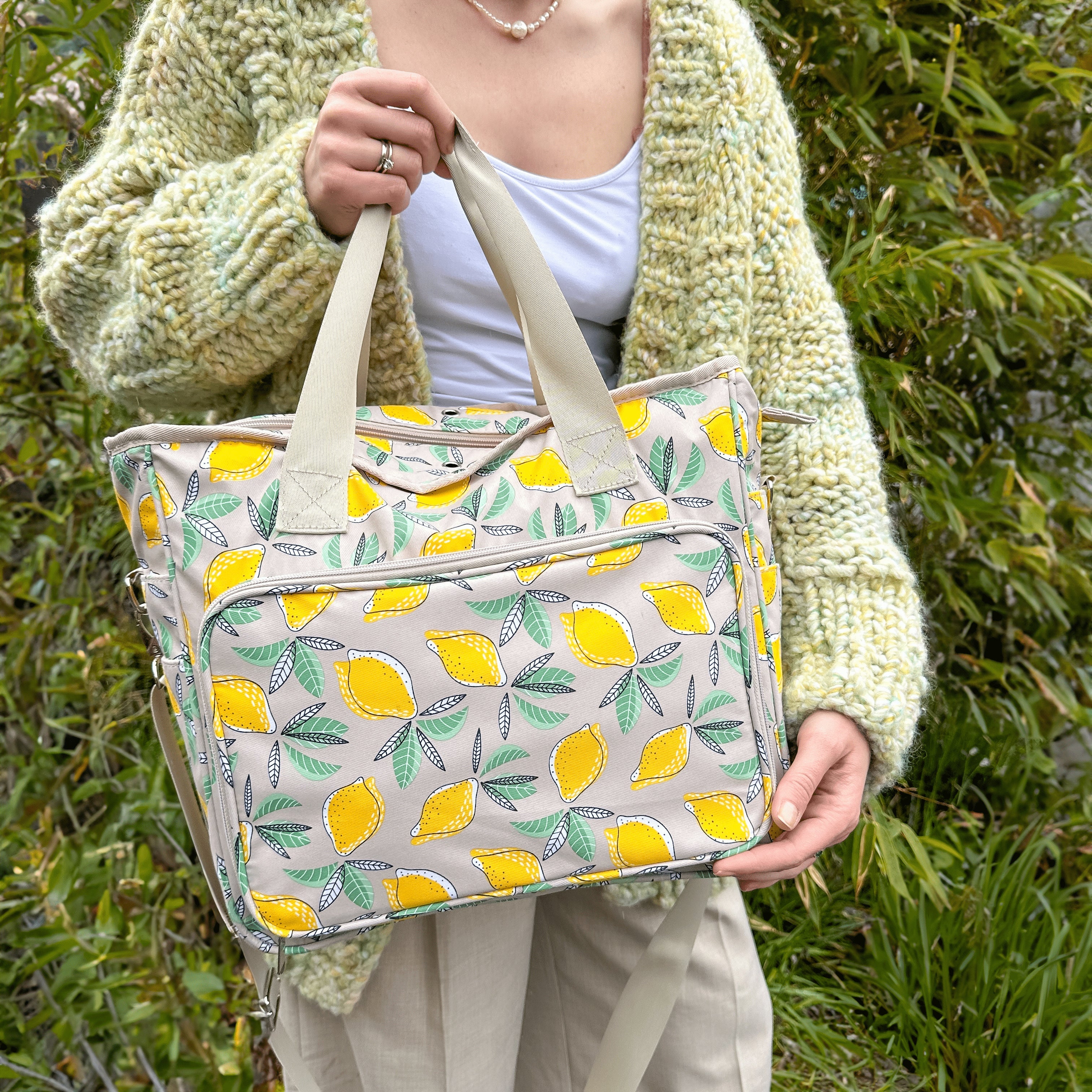 Yarn Bag w. Print - Image 8