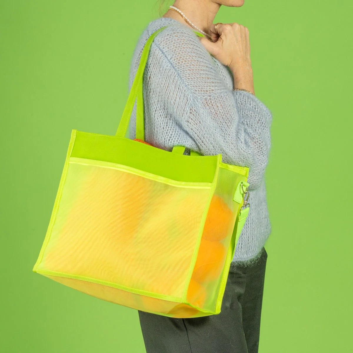 Mesh Shoulder Bag - Image 4