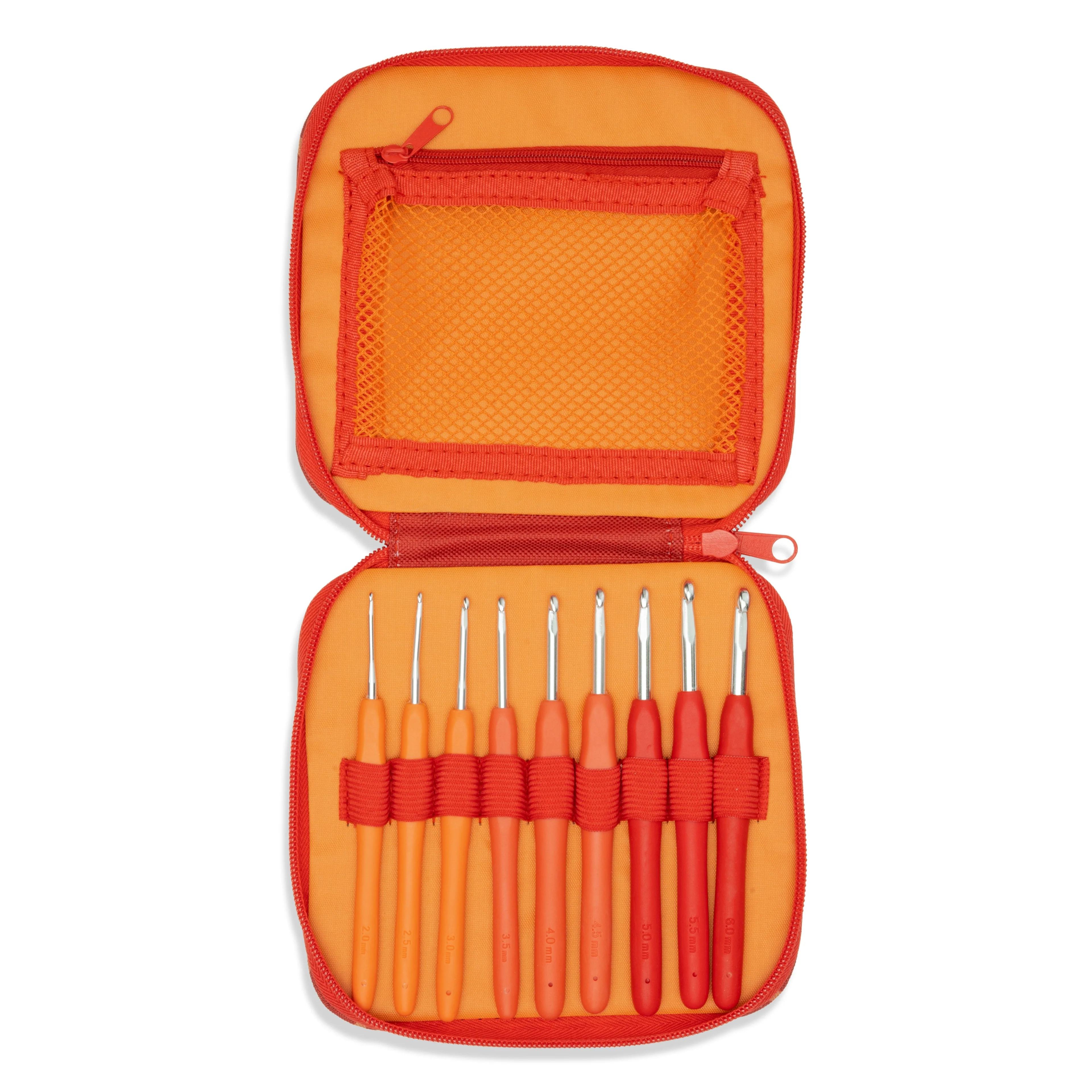 Easy Touch Crochet Hook Set - Berry - 9 sizes - Image 6