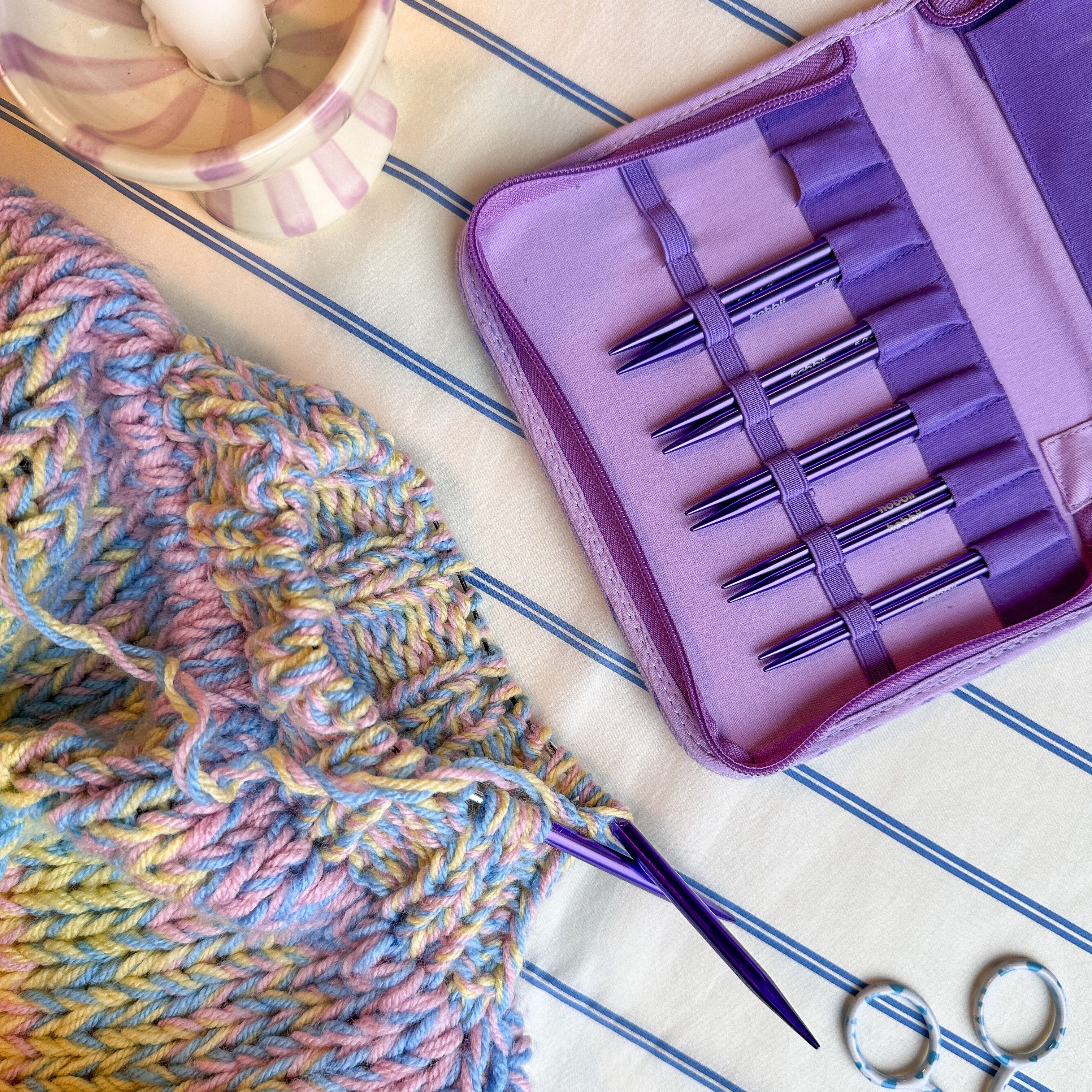 Stellar Short Interchangeable Circular Needle Set Essential - Amethyst - Image 12
