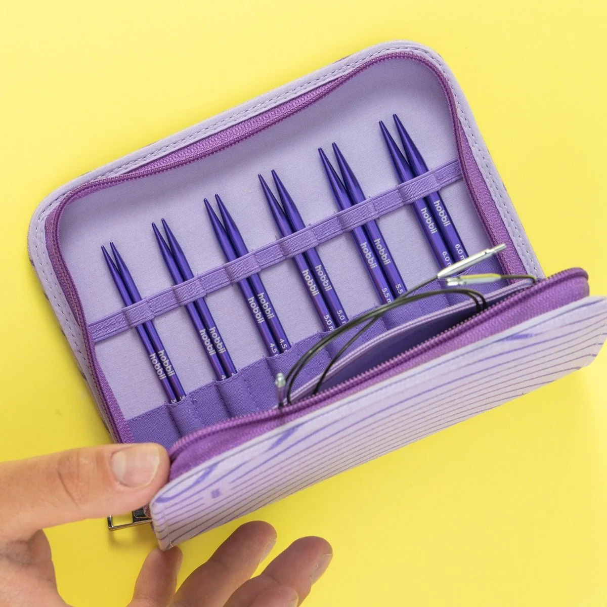 Stellar Short Interchangeable Circular Needle Set Essential - Amethyst - Image 3