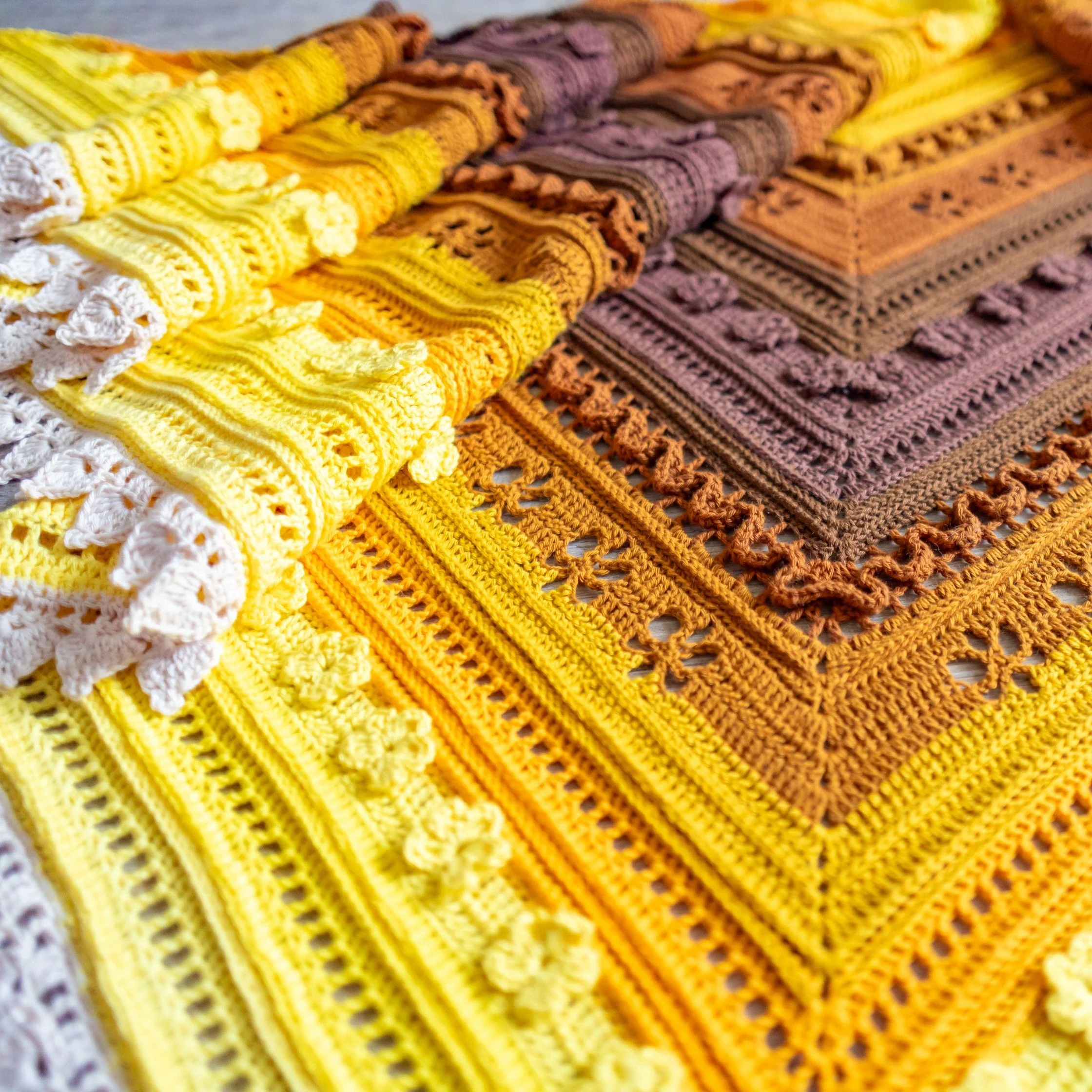 Golden Harvest - Shawl - Image 13