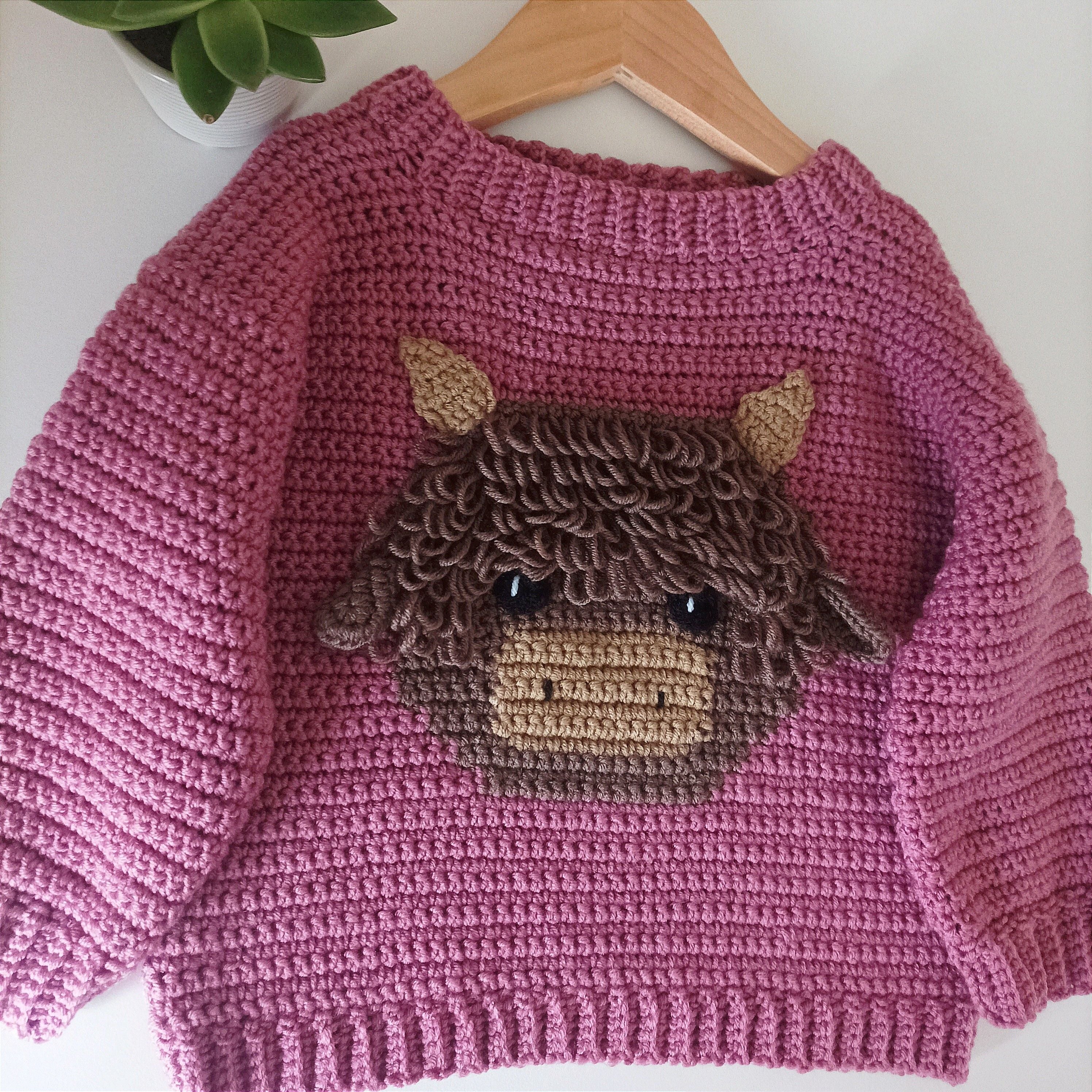 Highland Cow - Children’s Jumper - Image 2