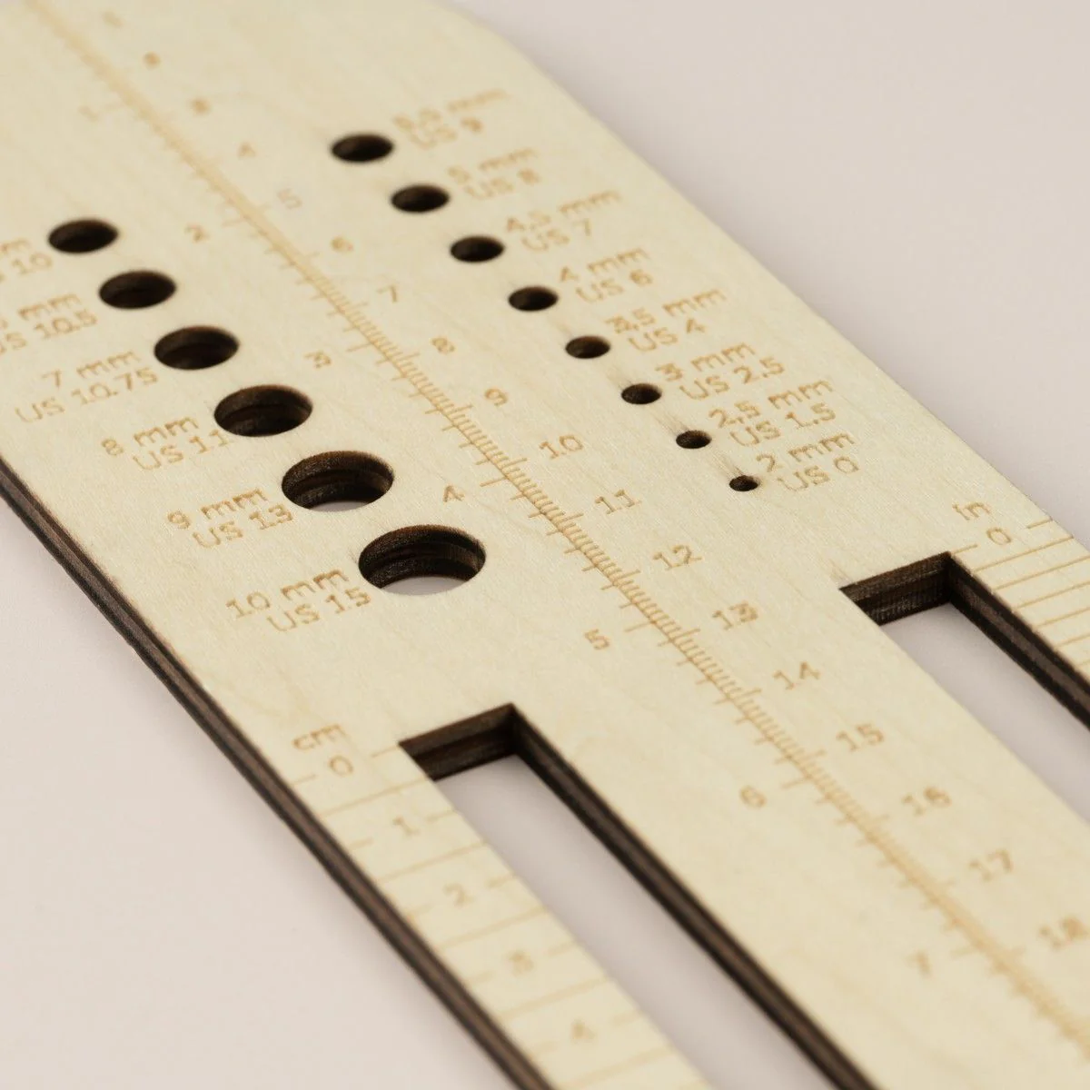 Sock Ruler with Needle Gauge - Image 3